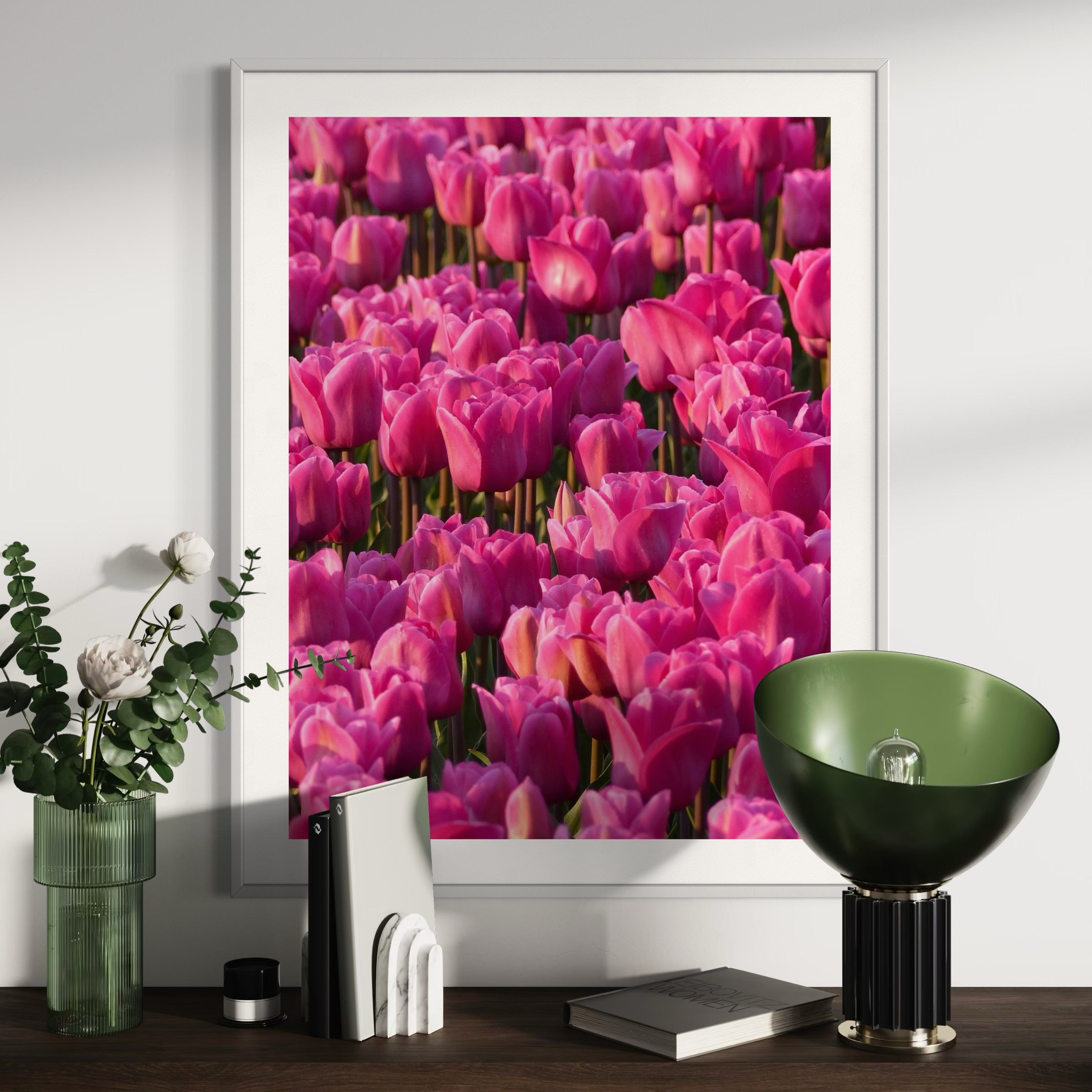 Radiant Petals - Moderno Wall Art Wall Art