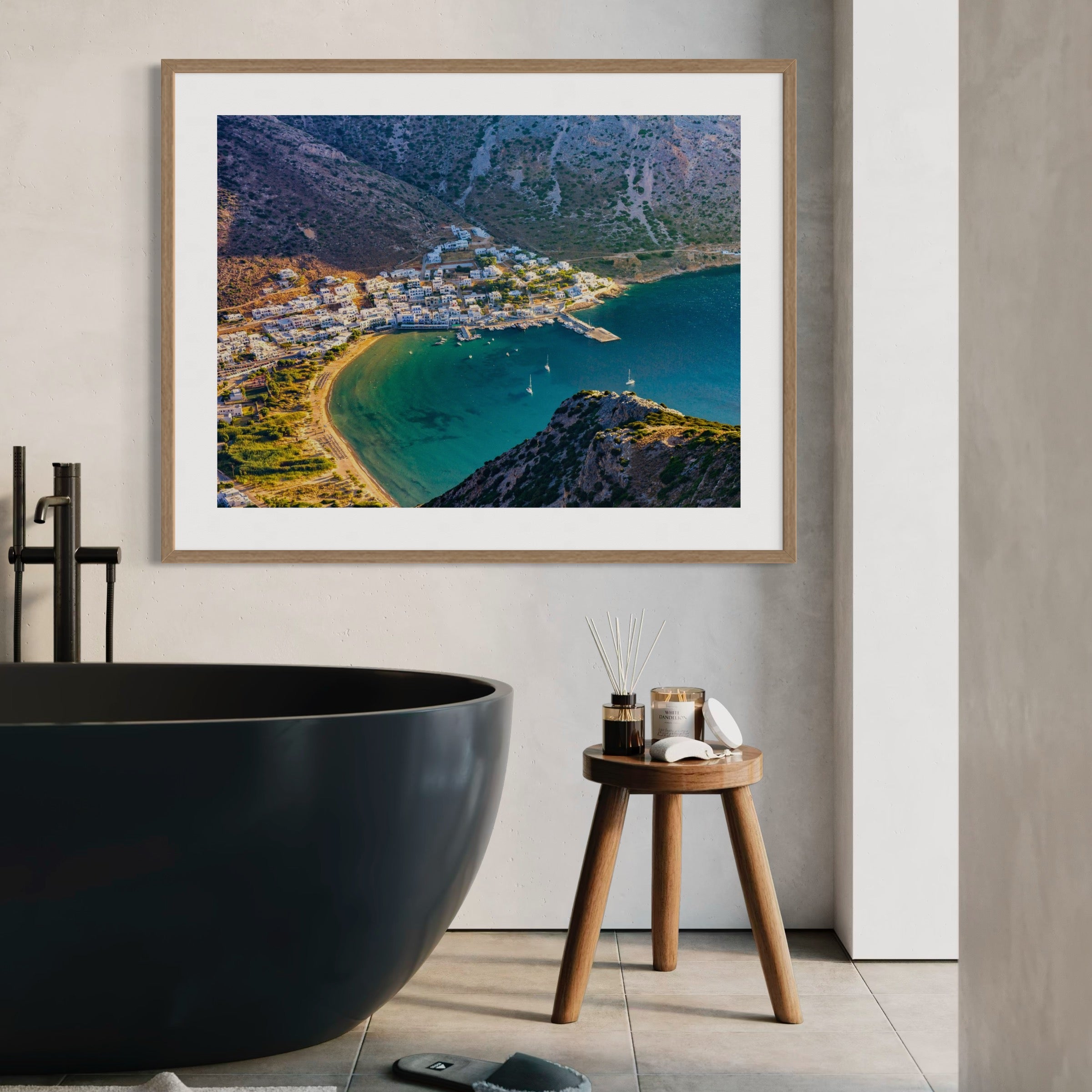 Dreaming of Sifnos - Moderno Wall Art Wall Art