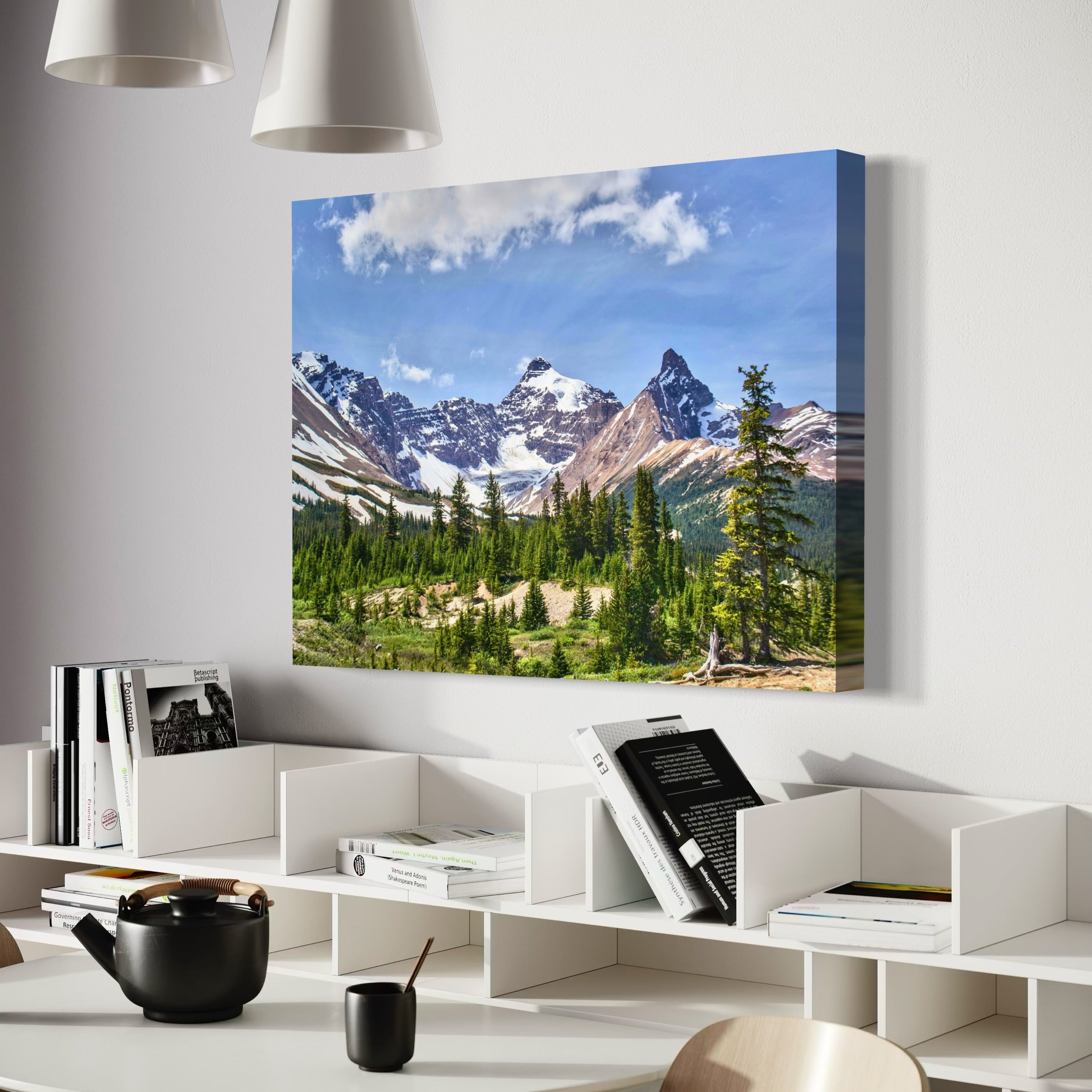 Majesty of Banff - Moderno Wall Art Wall Art