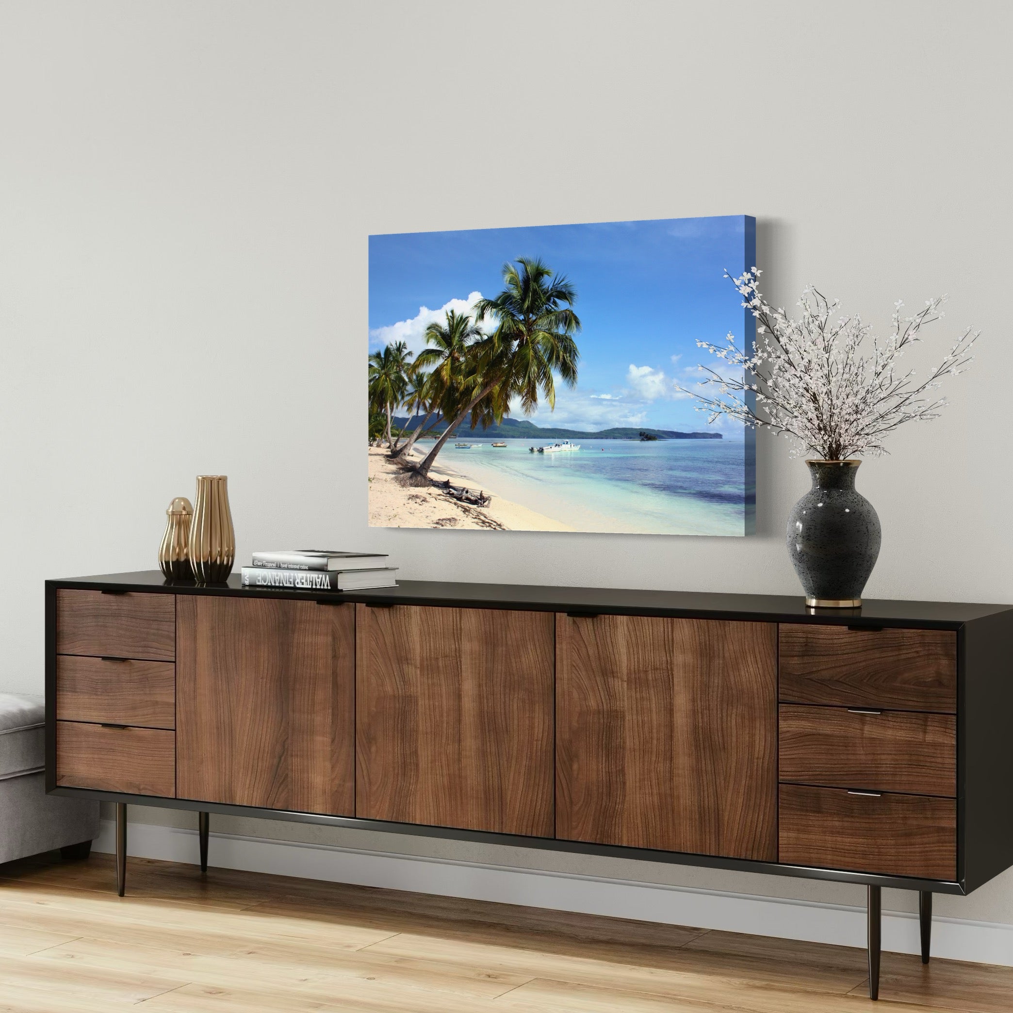 Caribbean Calm - Moderno Wall Art Wall Art
