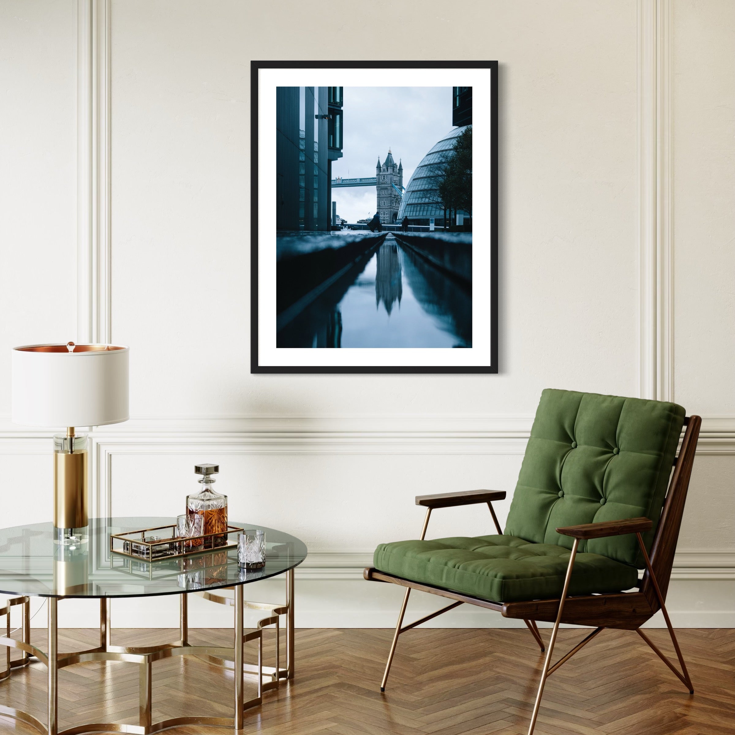 Chilled Reflections - Moderno Wall Art Wall Art