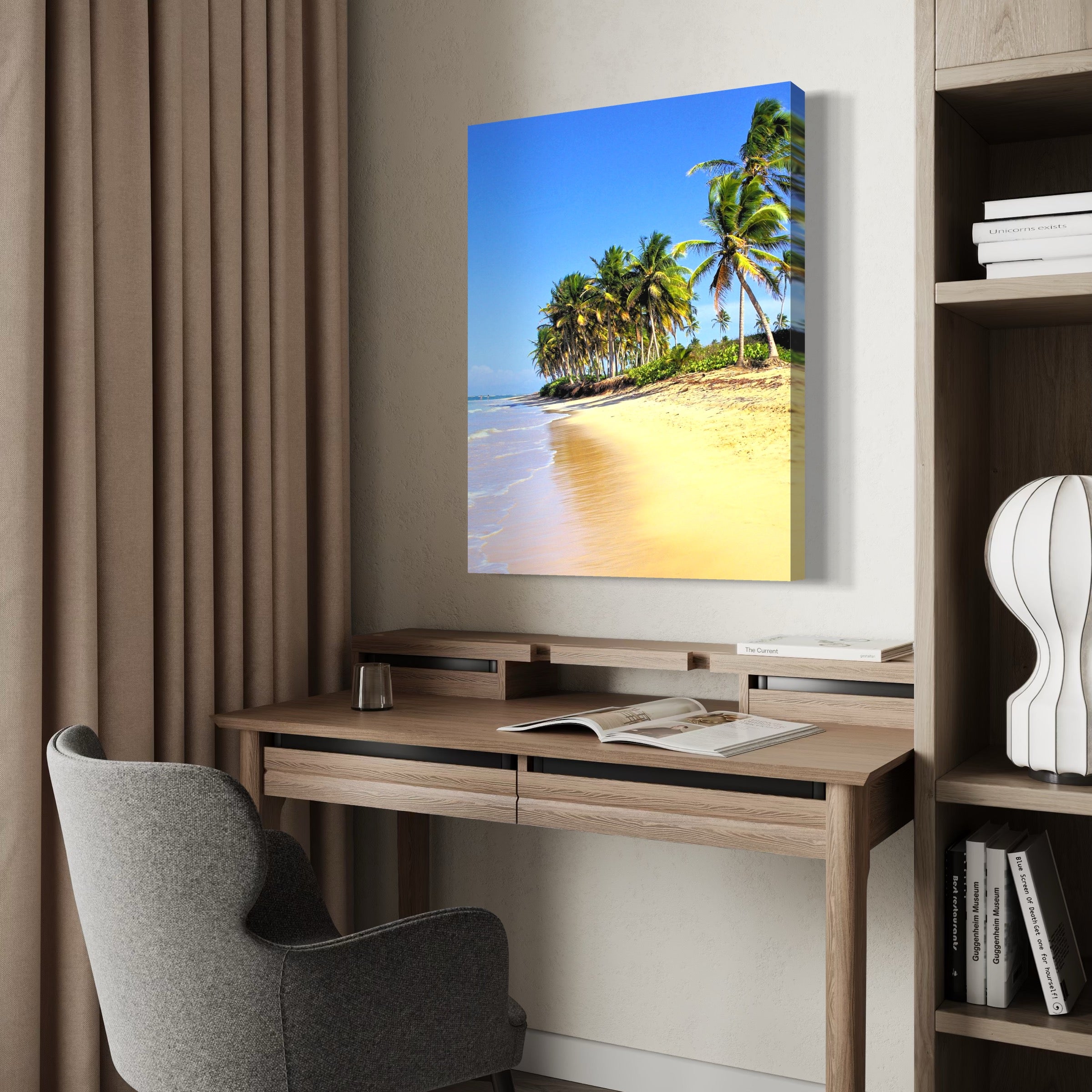 Beachside Bliss - Moderno Wall Art Wall Art