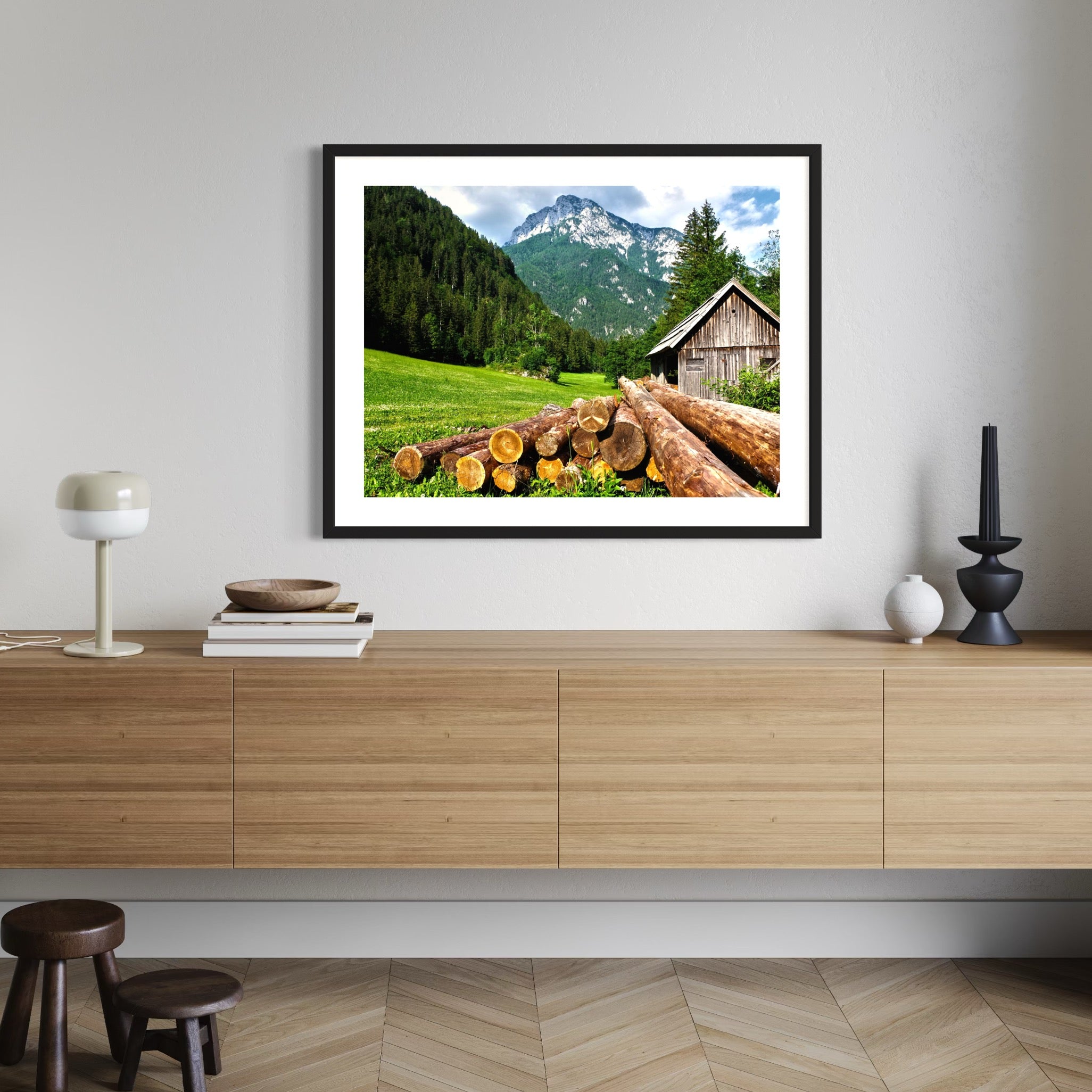 Alpine Meadow Life - Moderno Wall Art Wall Art