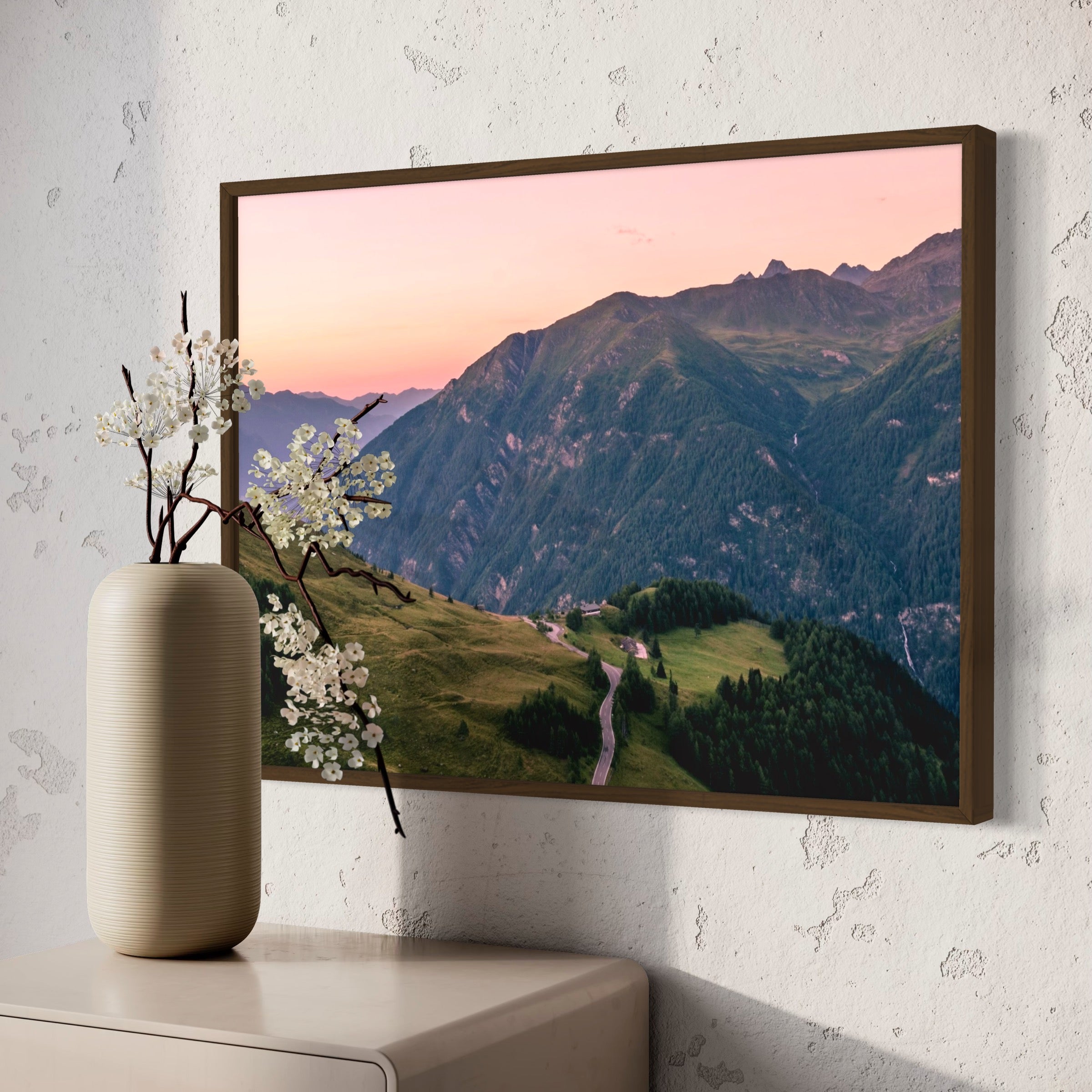 Austrian Alps Roadtrip - Moderno Wall Art Wall Art