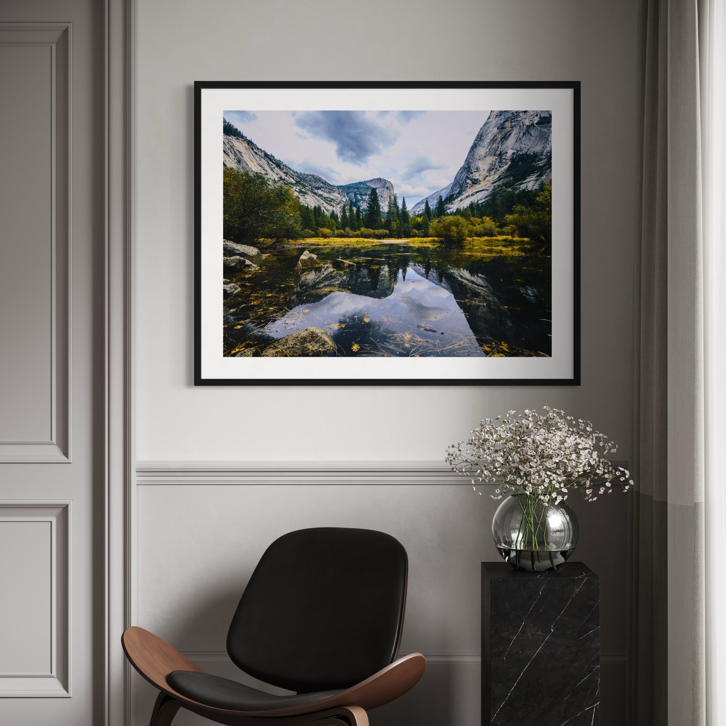 Nature's Reflection - Moderno Wall Art Wall Art
