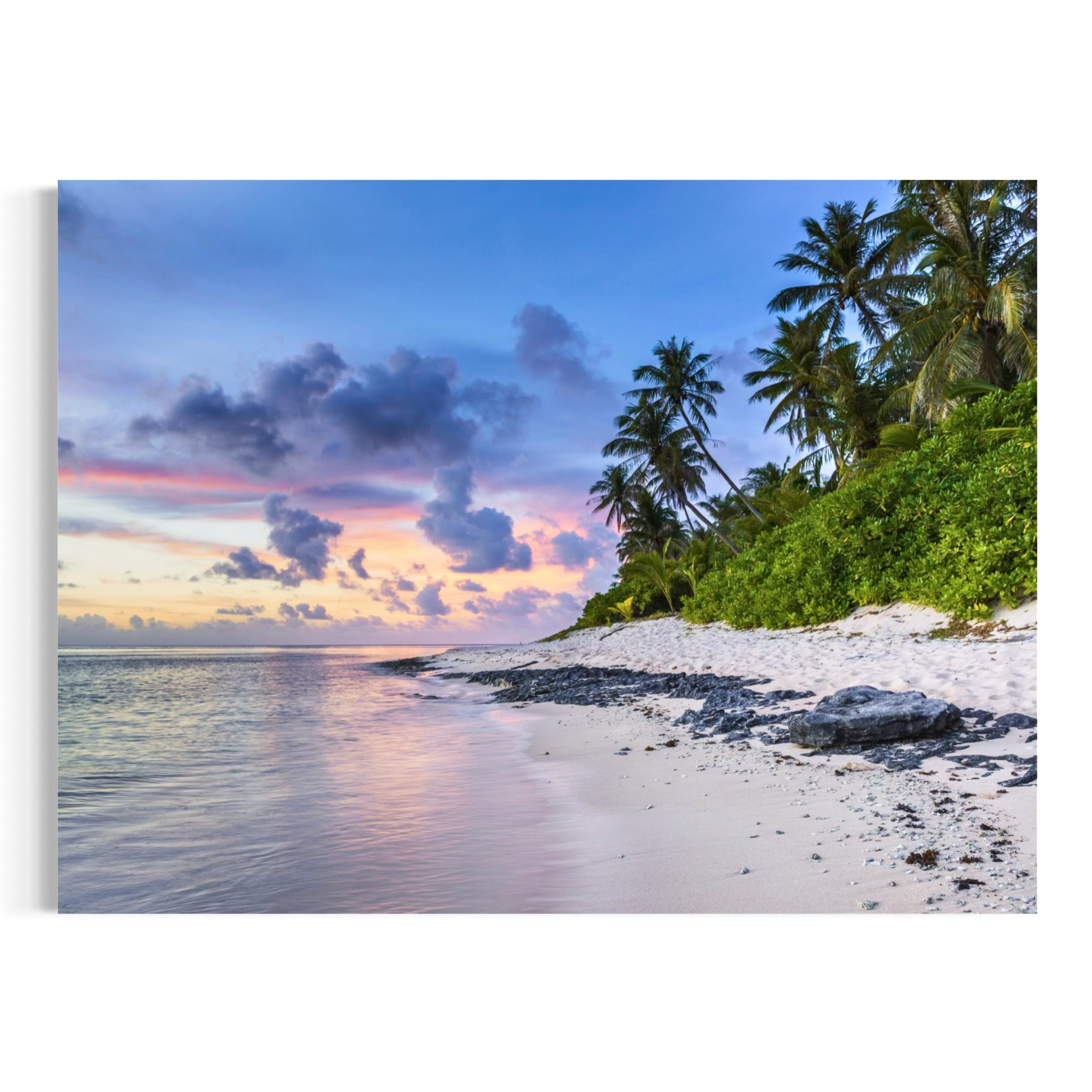 Twilight over Tropics - Moderno Wall Art Wall Art
