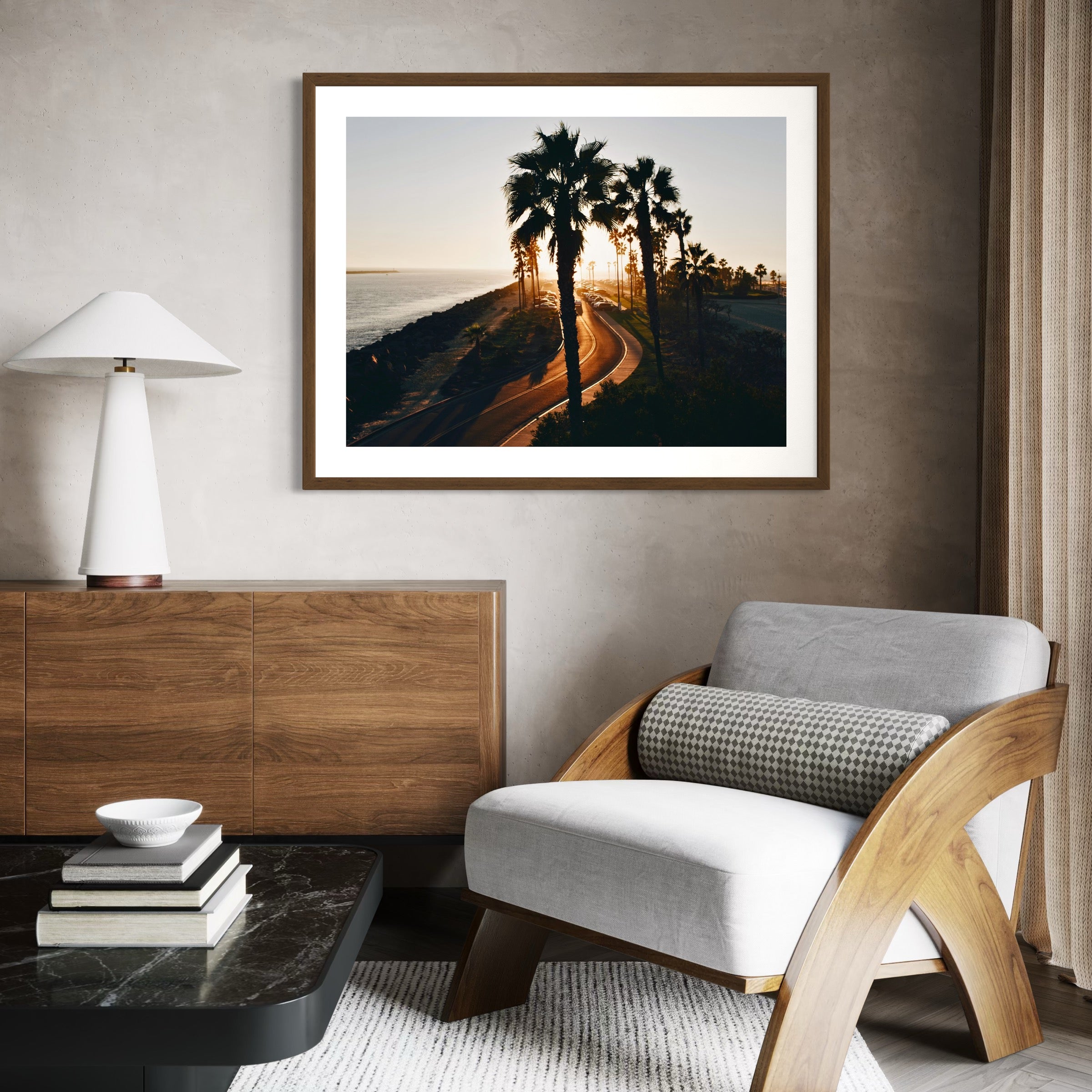 Coastal Silhouettes - Moderno Wall Art Wall Art