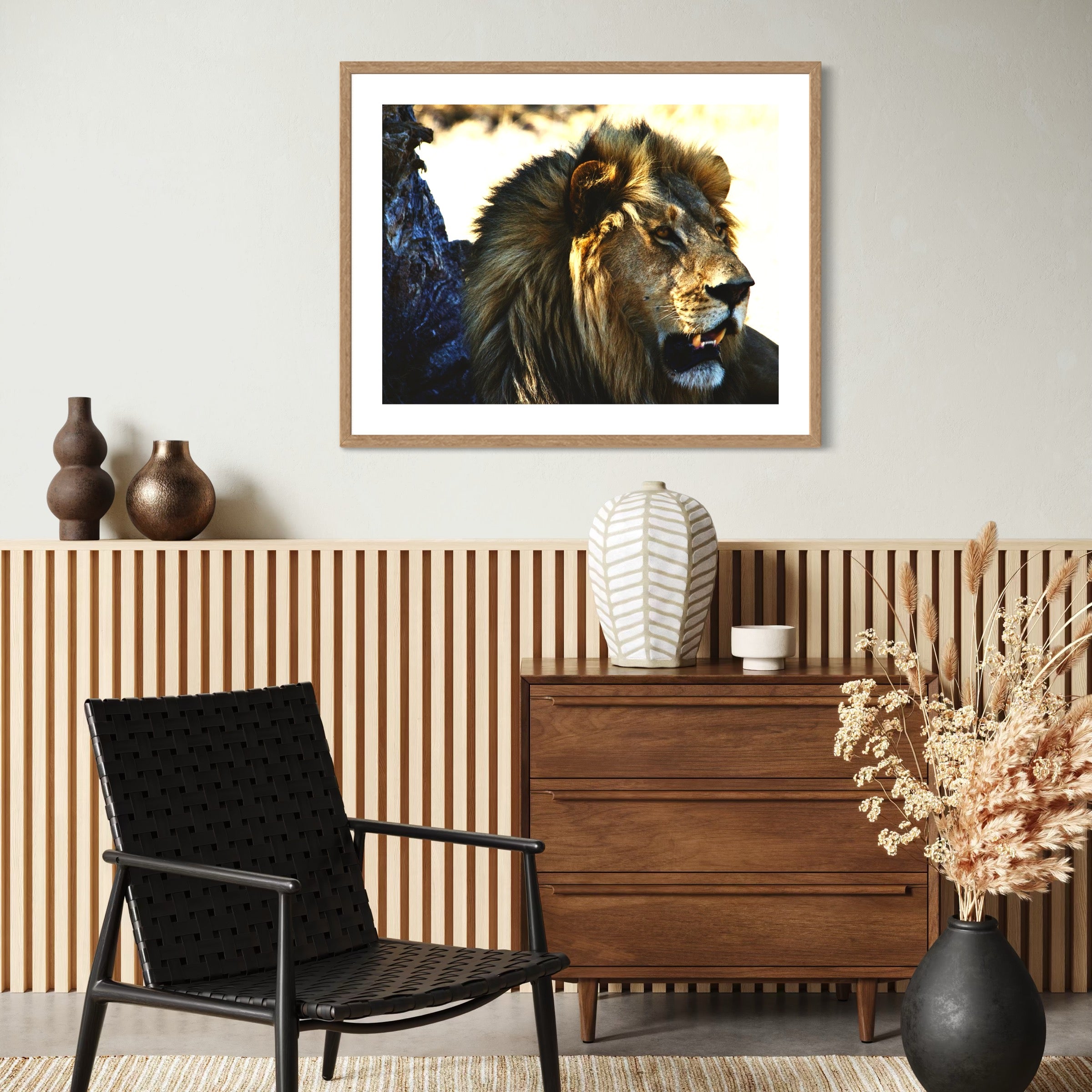 Gaze of the Wild - Moderno Wall Art Wall Art