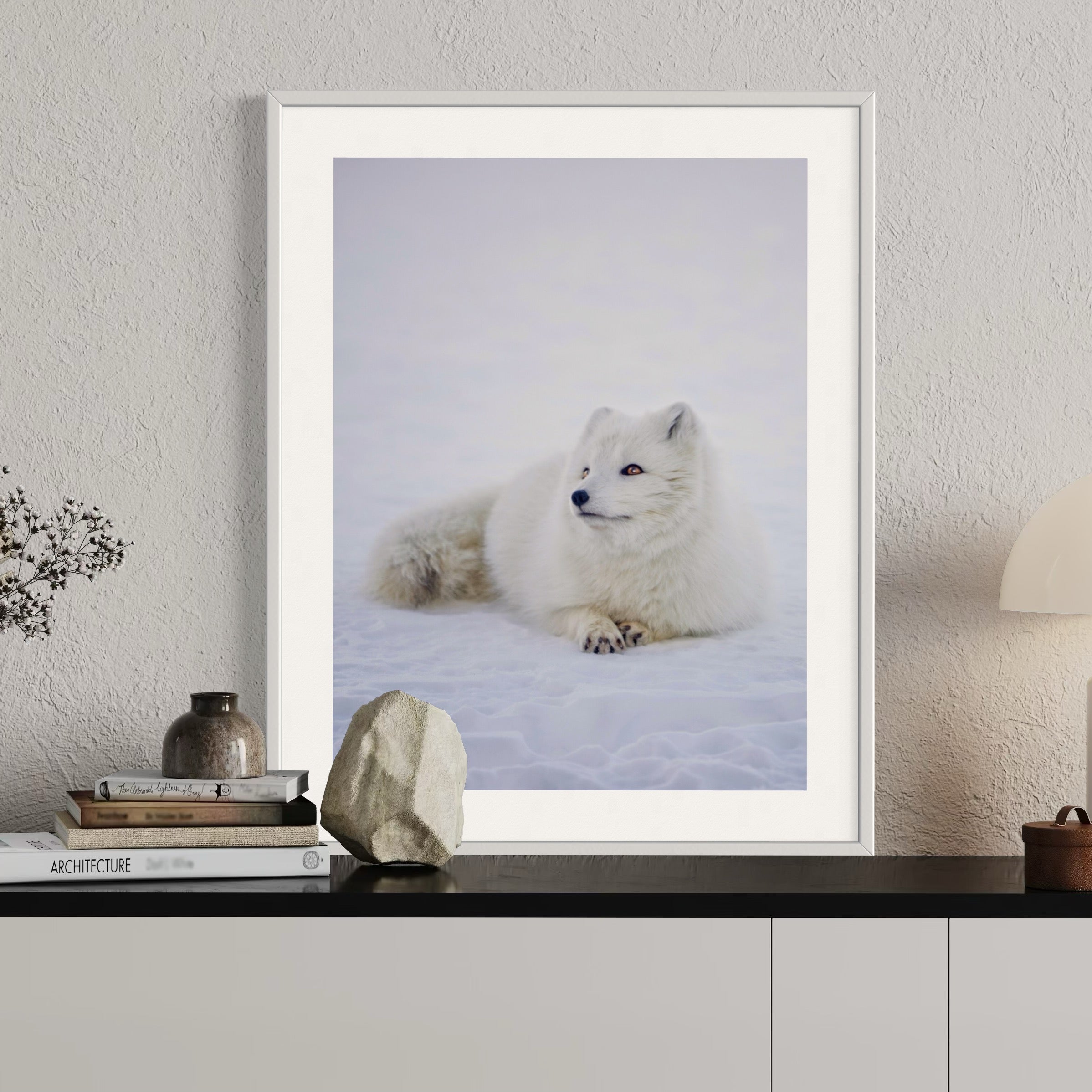Arctic Elegance - Moderno Wall Art Wall Art