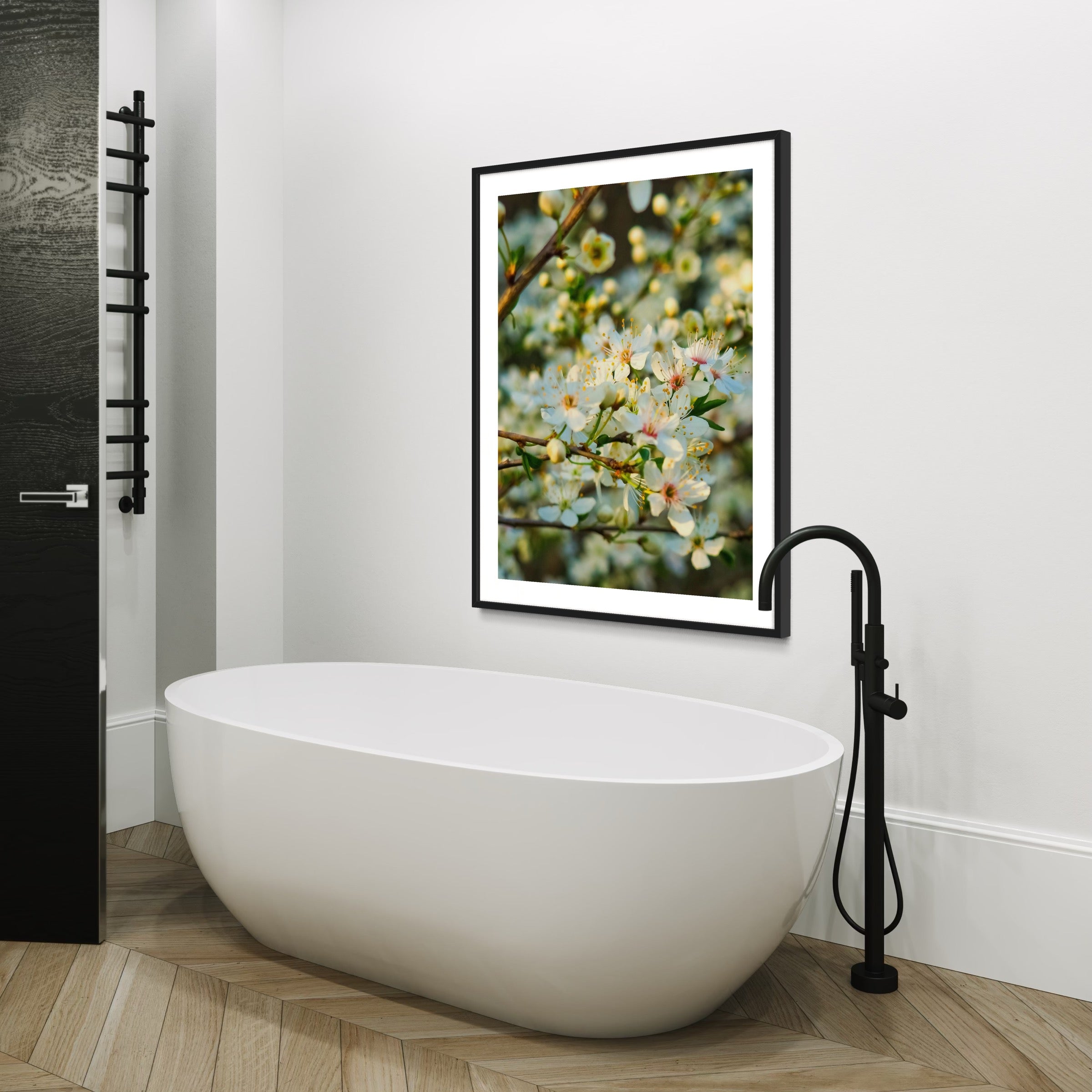 Blooming Warmth - Moderno Wall Art Wall Art