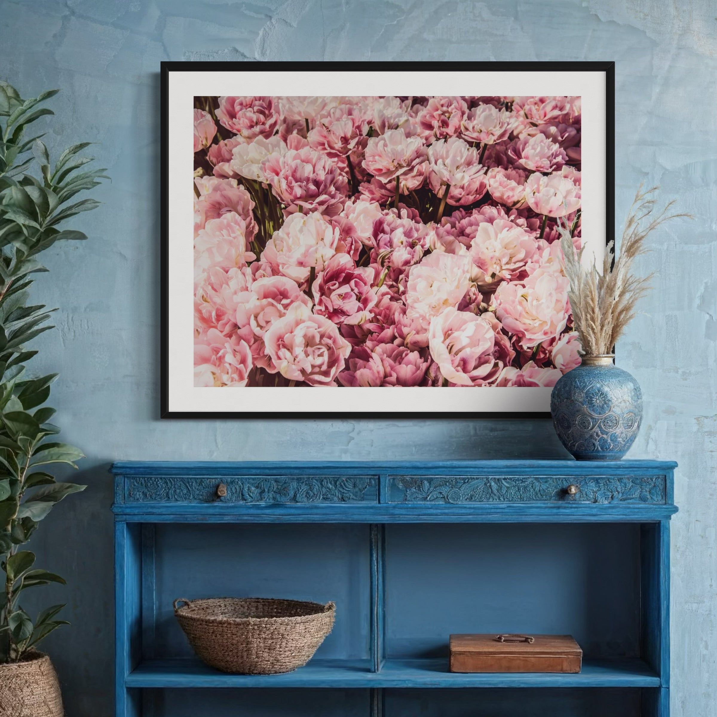 Pink Abundance - Moderno Wall Art Wall Art