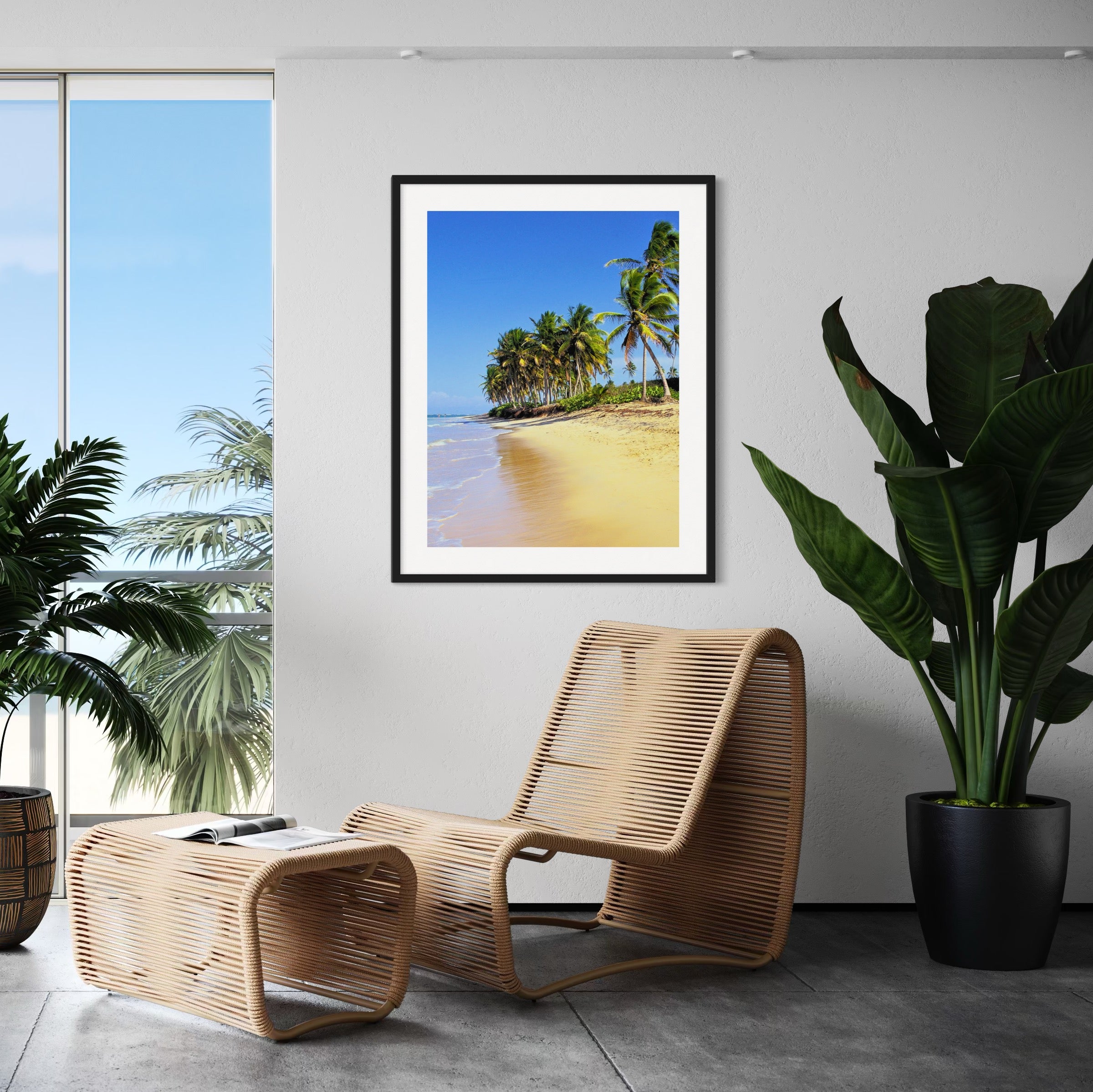 Beachside Bliss - Moderno Wall Art Wall Art
