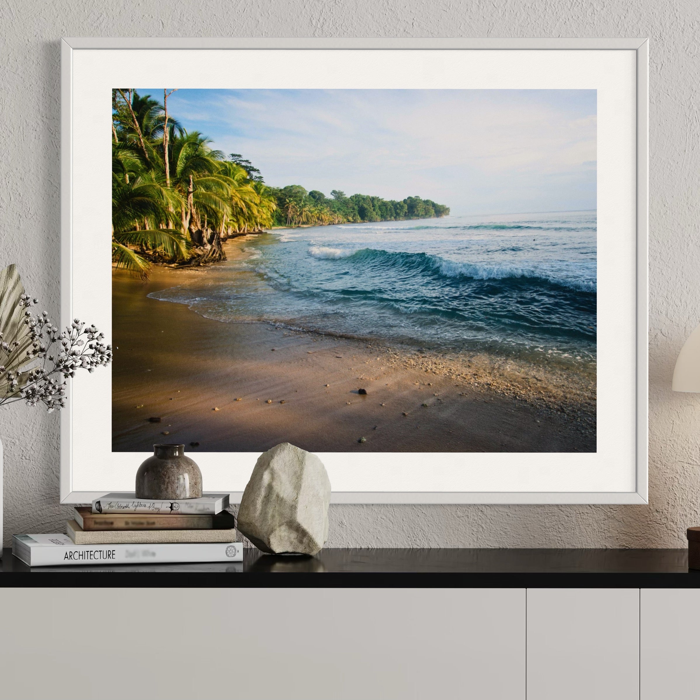 Tropical Shoreline - Moderno Wall Art Wall Art