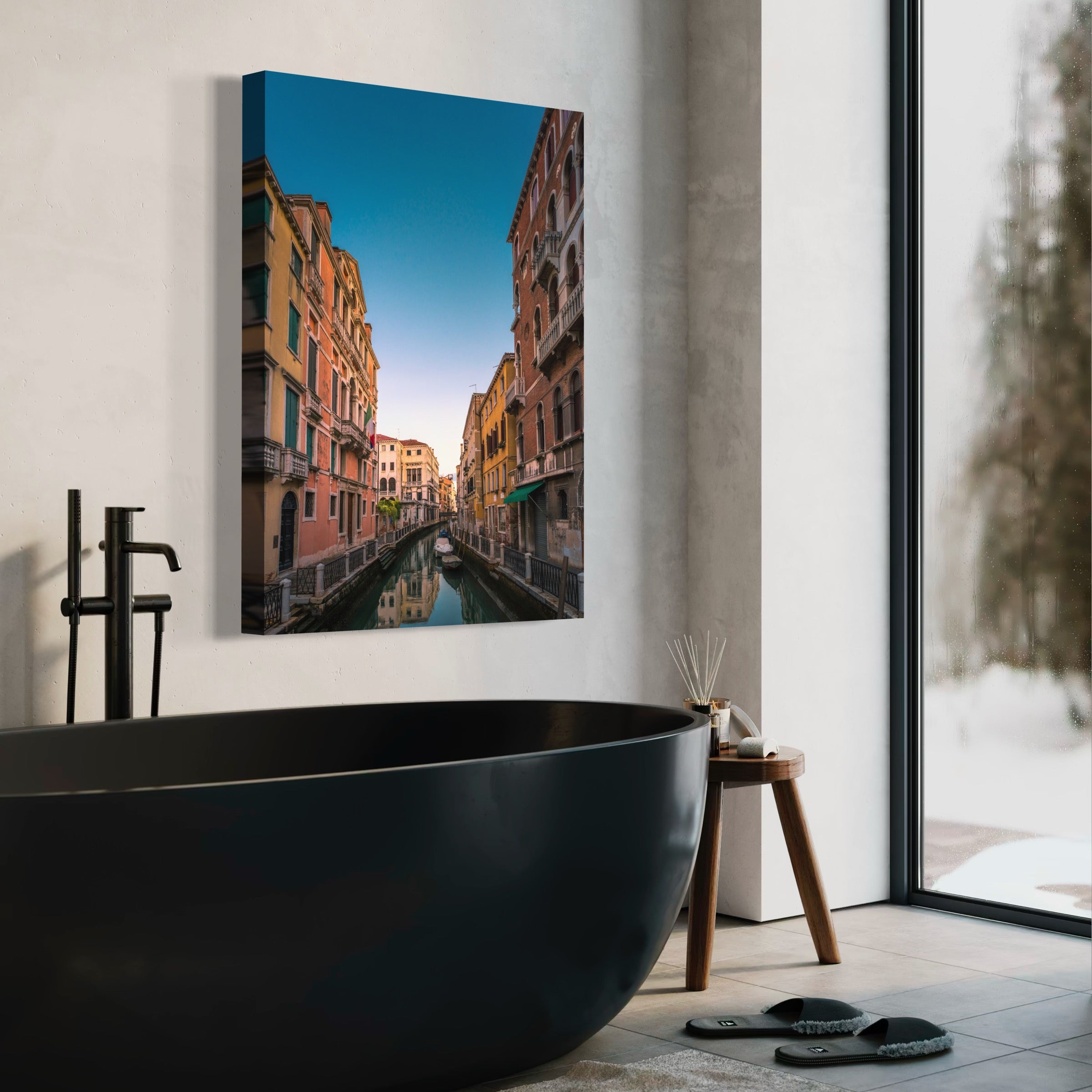 Narrow Passage - Moderno Wall Art Wall Art