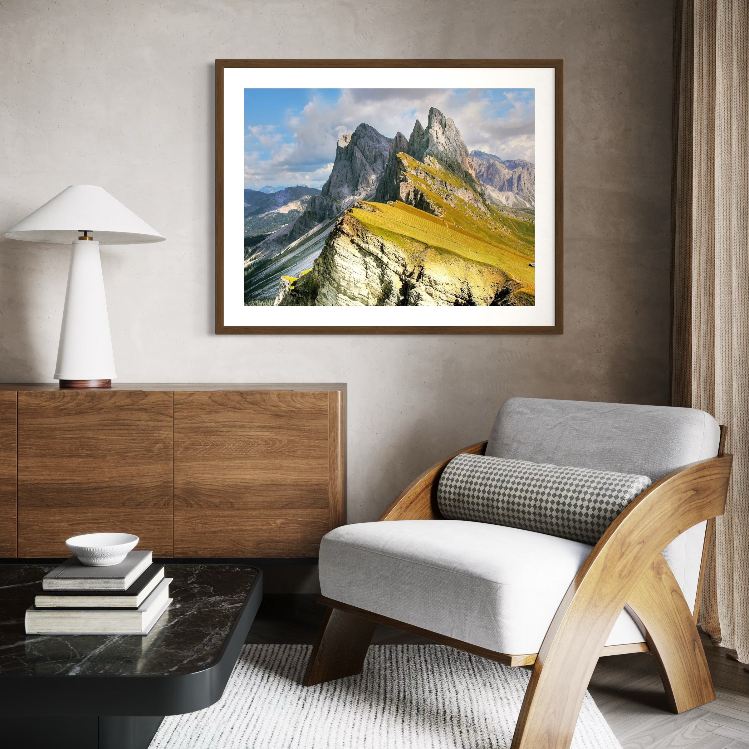 The Dolomites Unfolded - Moderno Wall Art Wall Art