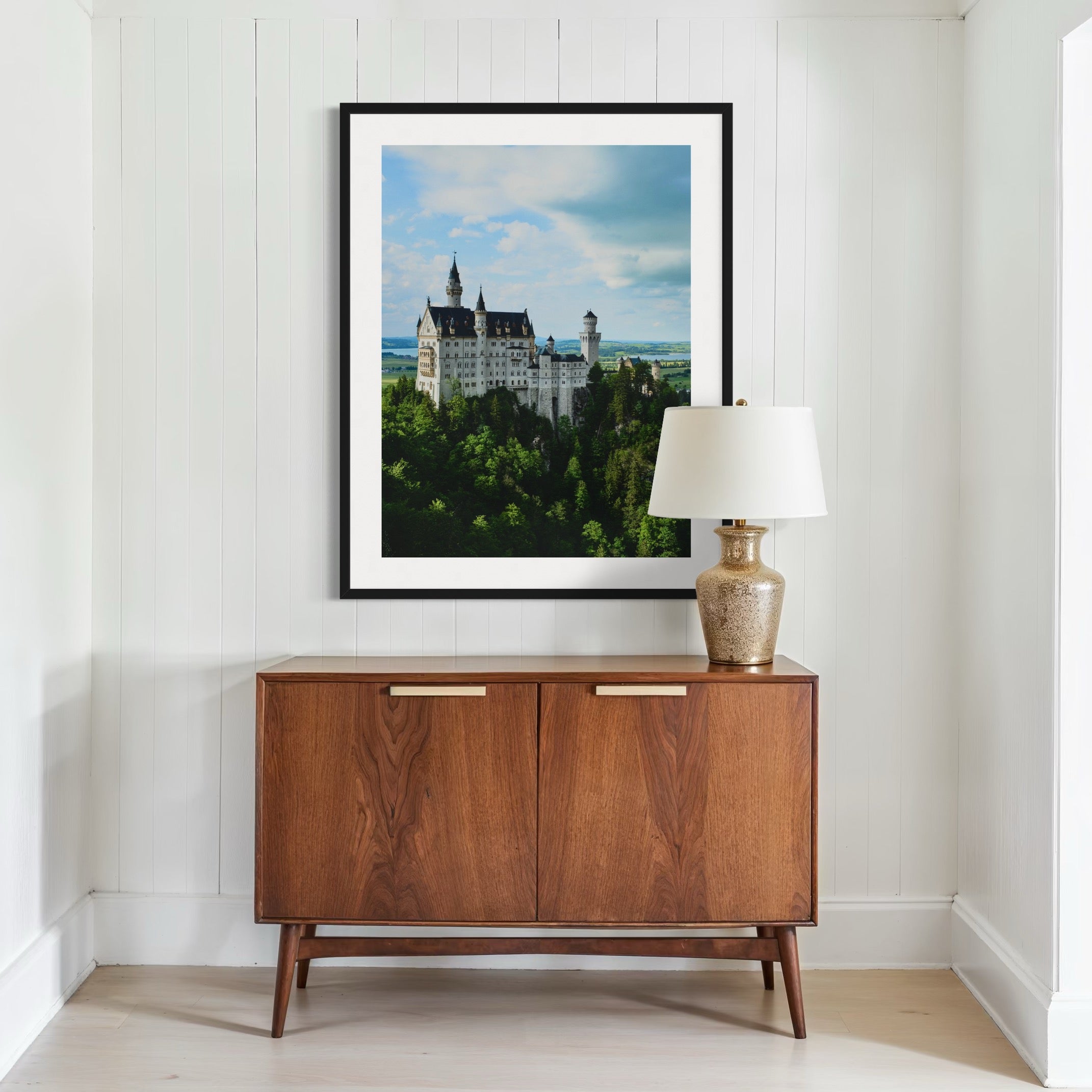 Neuschwanstein Castle - Moderno Wall Art Wall Art