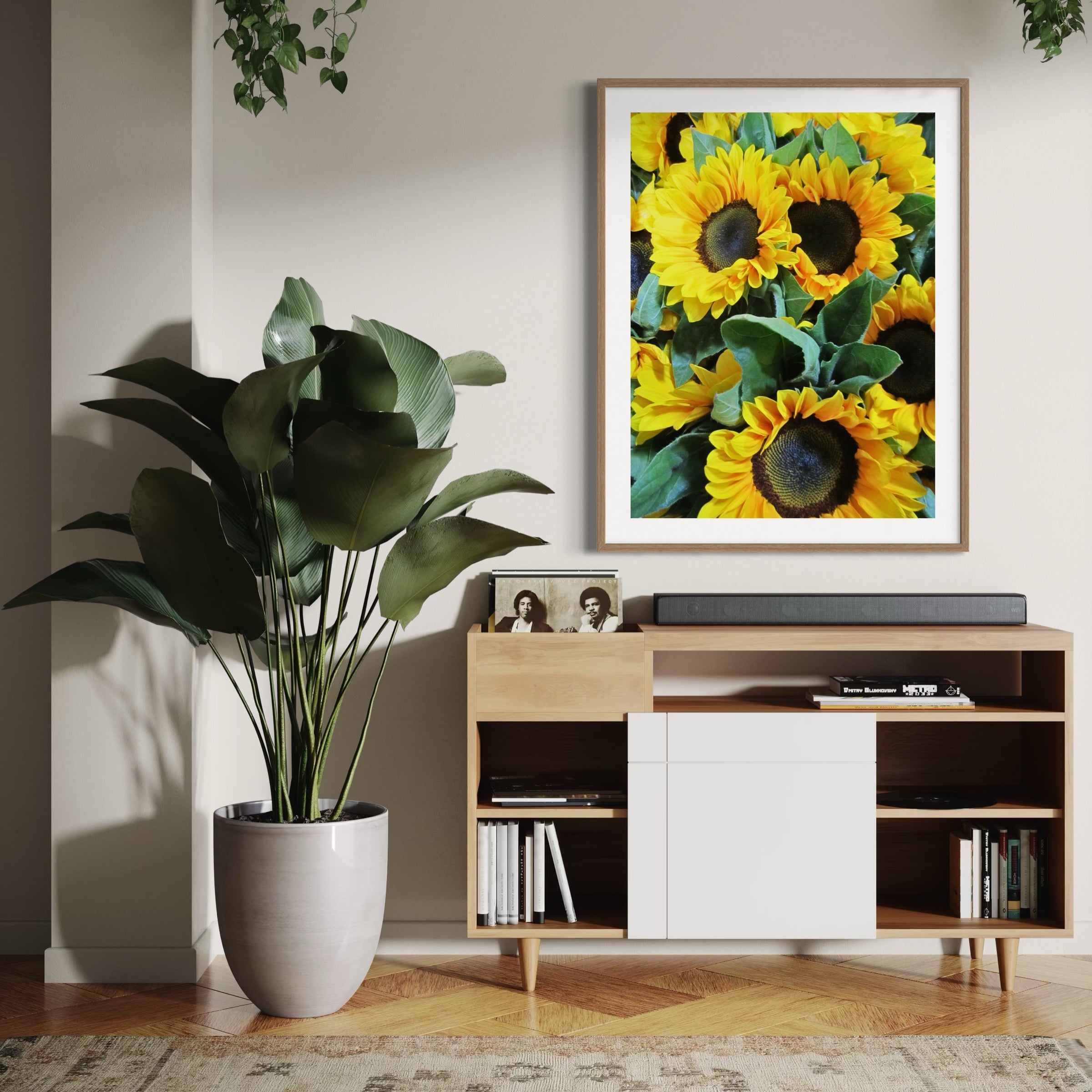 Sunflower Bunch - Moderno Wall Art Wall Art