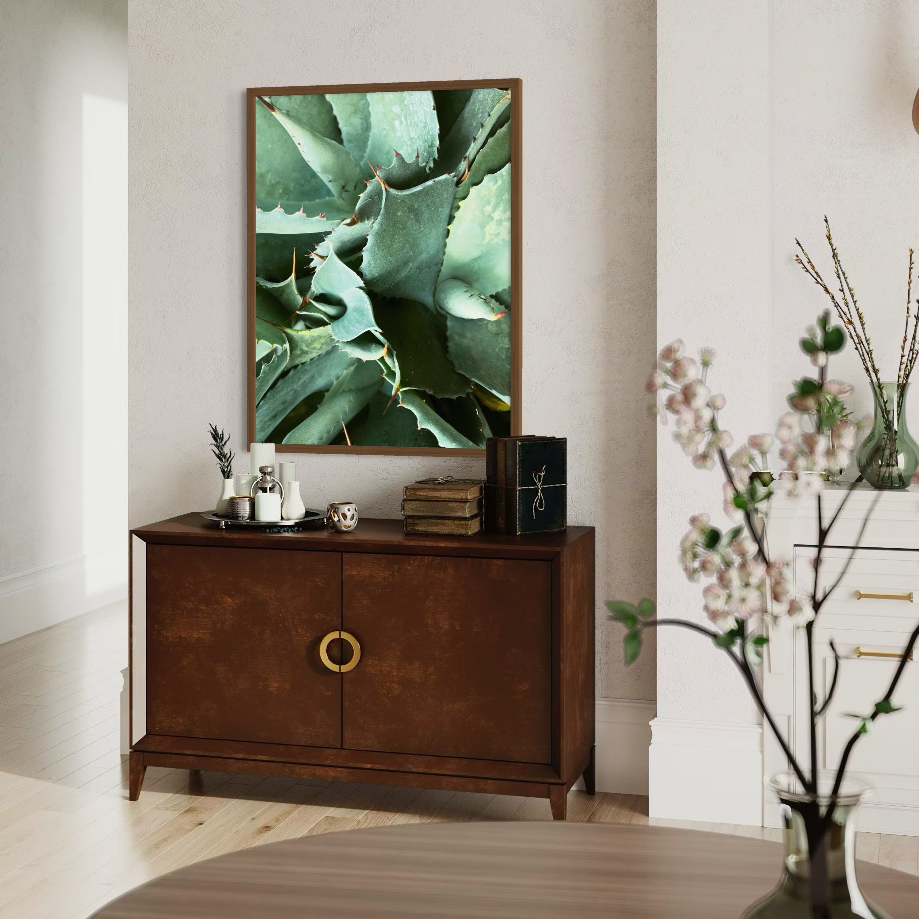 Agave in Detail - Moderno Wall Art Wall Art