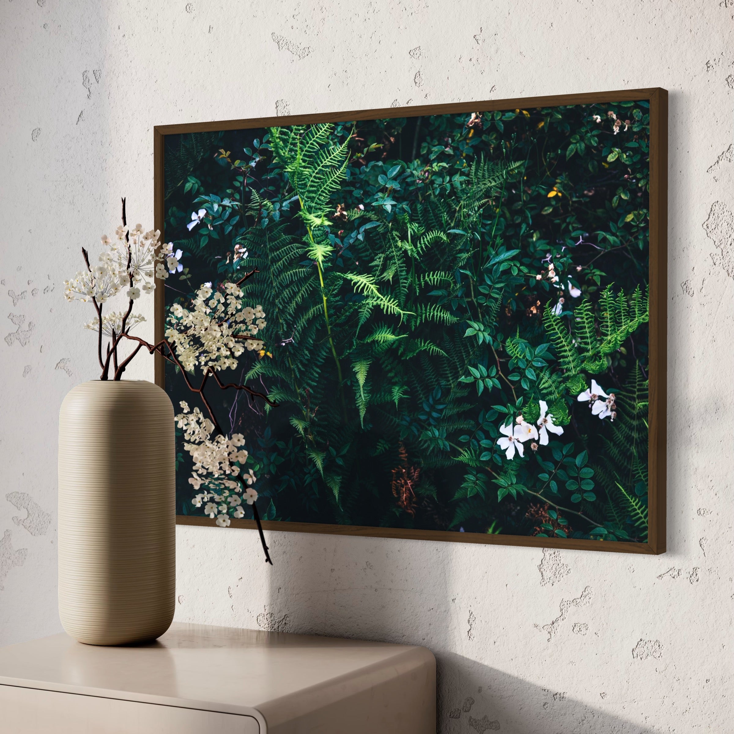 Nature’s Verdant Tapestry - Moderno Wall Art Wall Art