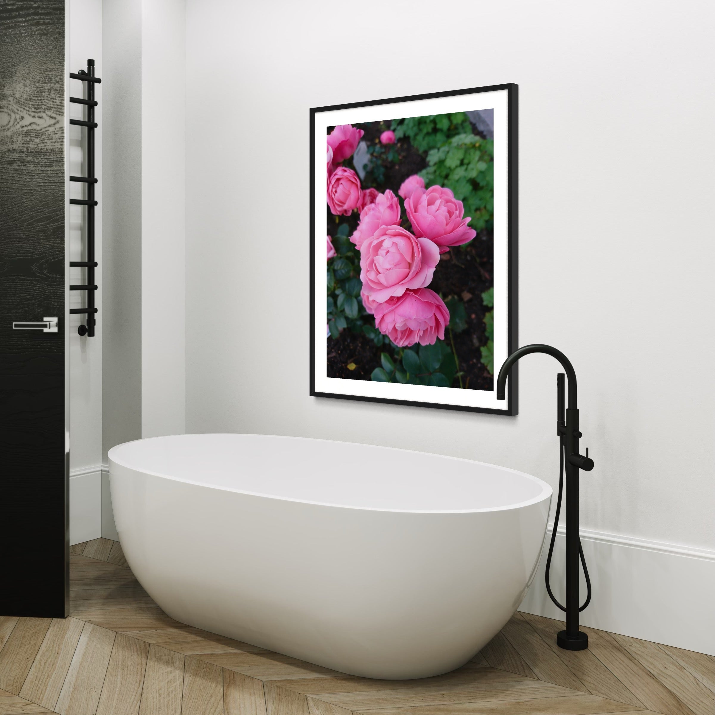 Floral Grace - Moderno Wall Art Wall Art