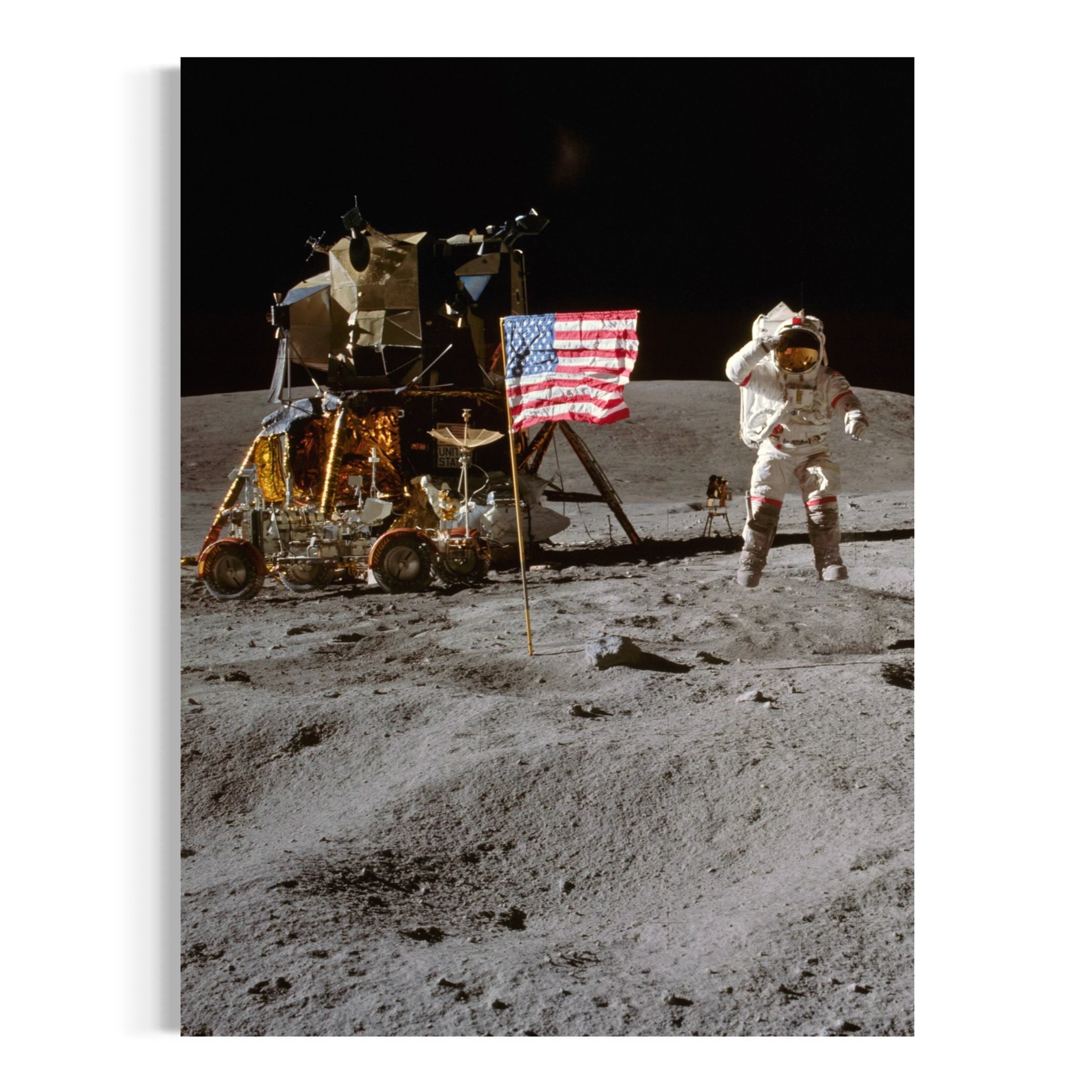 Lunar Salute - Moderno Wall Art Wall Art