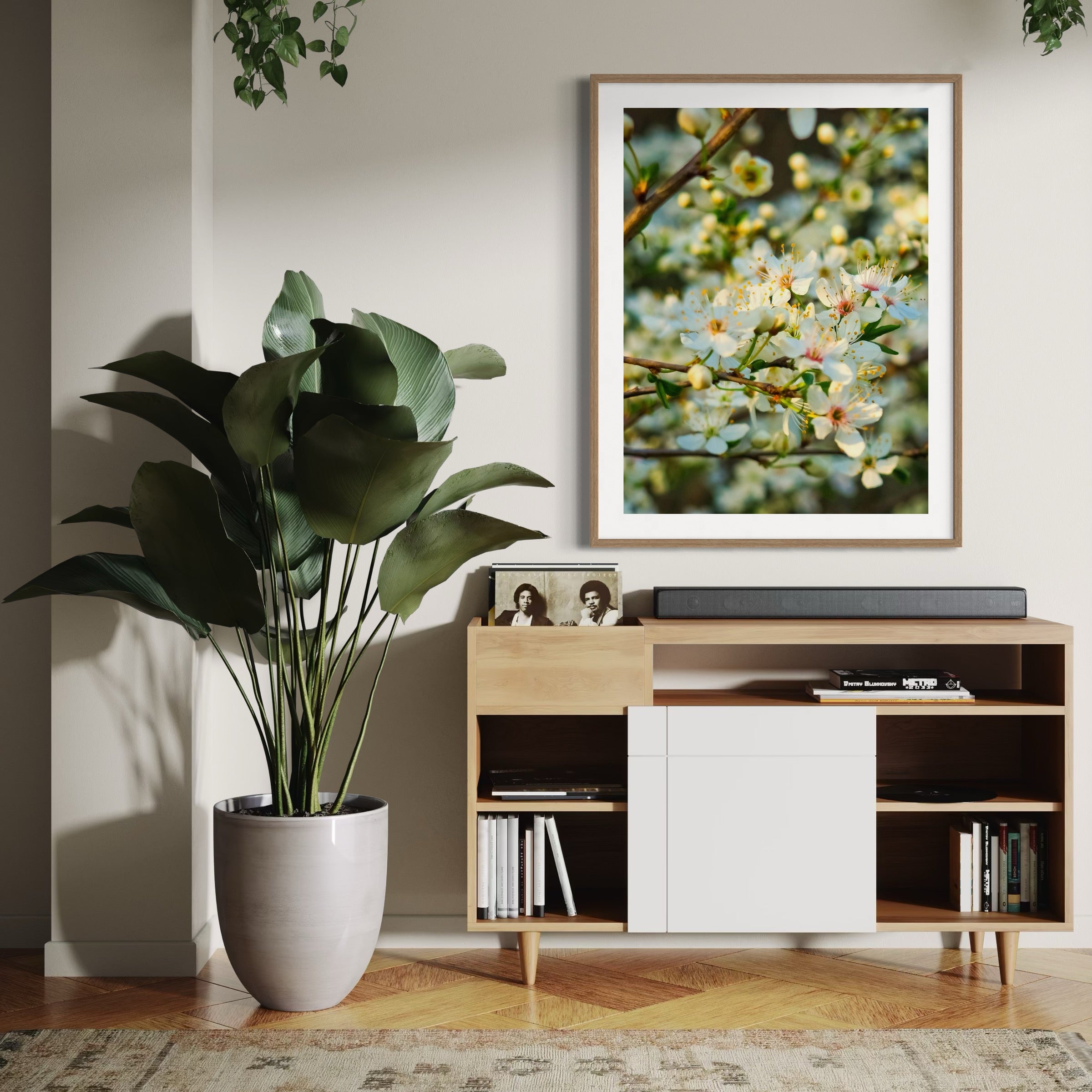 Blooming Warmth - Moderno Wall Art Wall Art