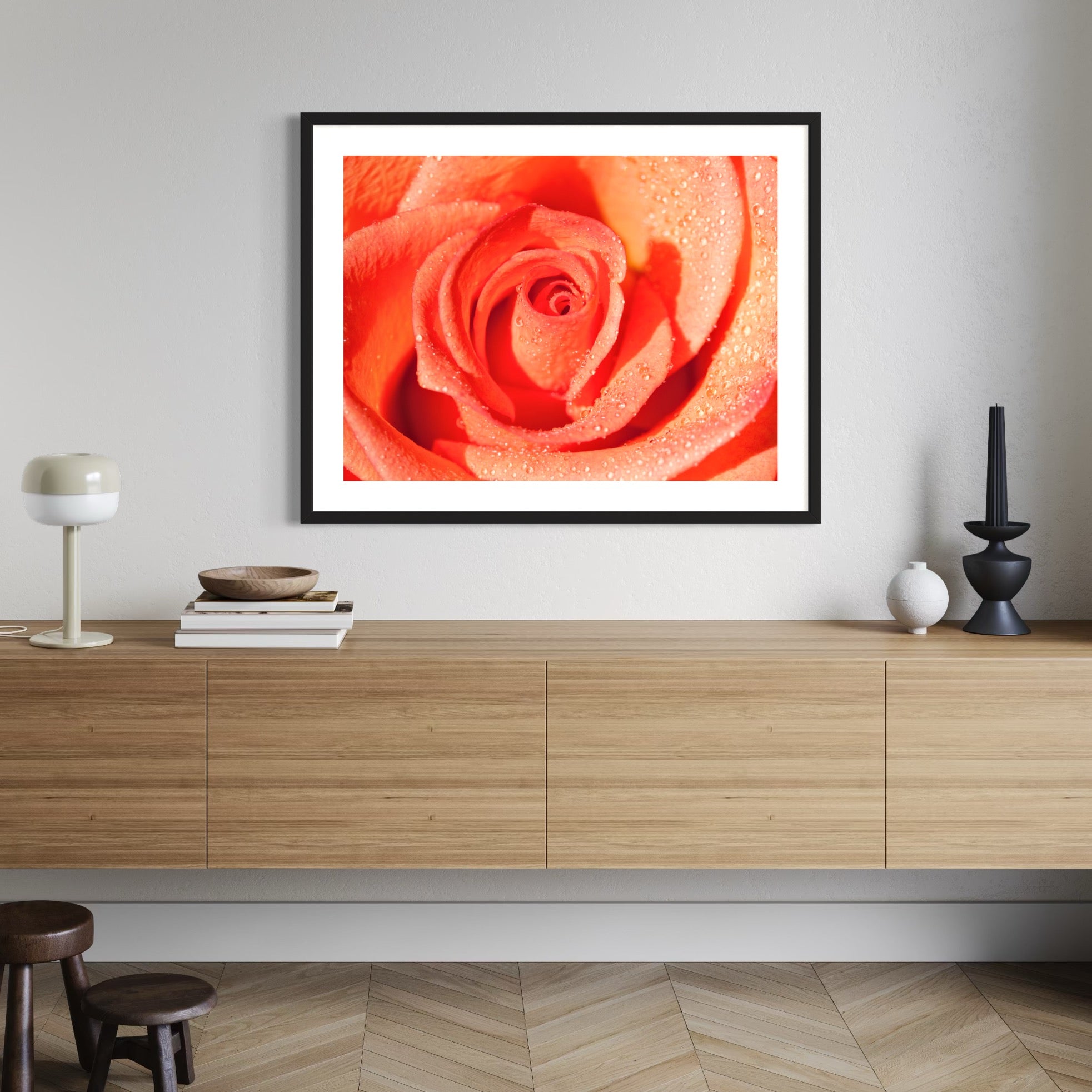 Coral Blush - Moderno Wall Art Wall Art