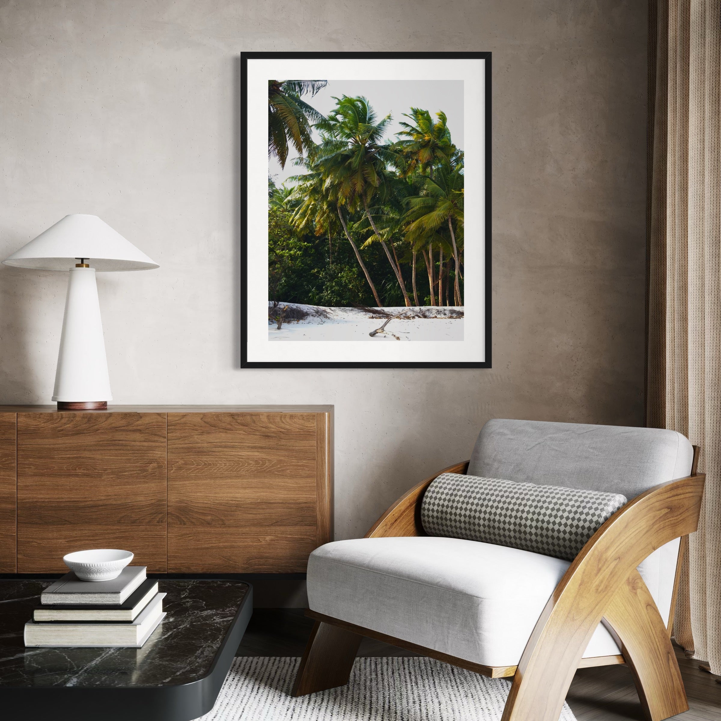 Palm Haven - Moderno Wall Art Wall Art