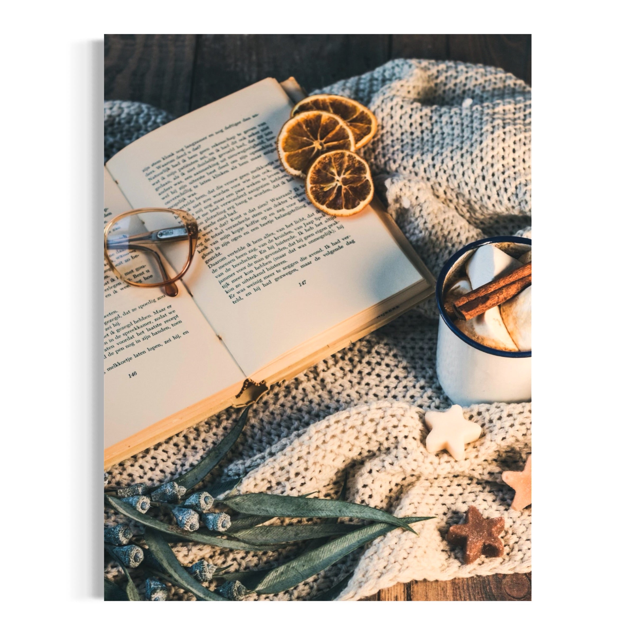 Indoor Autumn Morning - Moderno Wall Art Wall Art