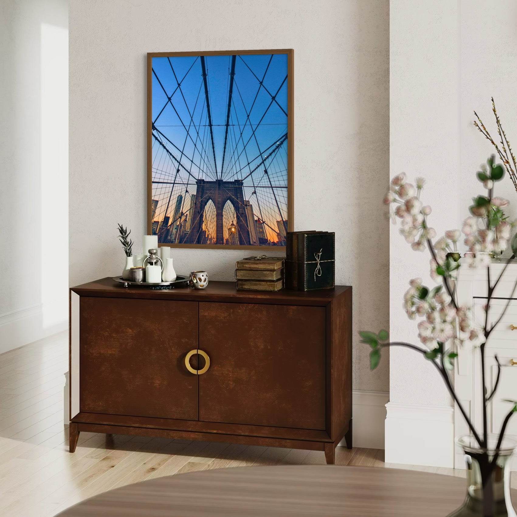 Brooklyn Bridge - Moderno Wall Art Wall Art