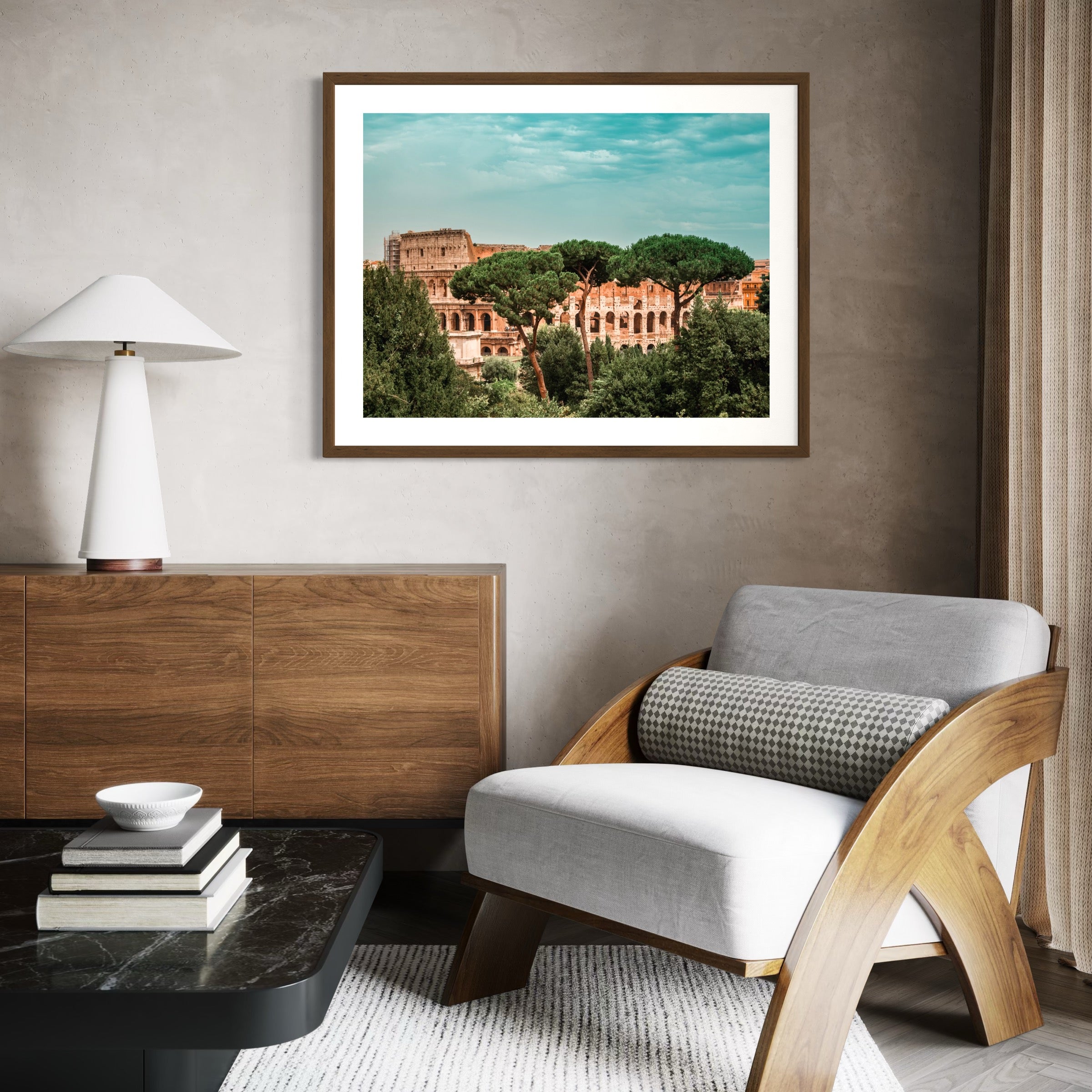 Colosseum Through the Trees