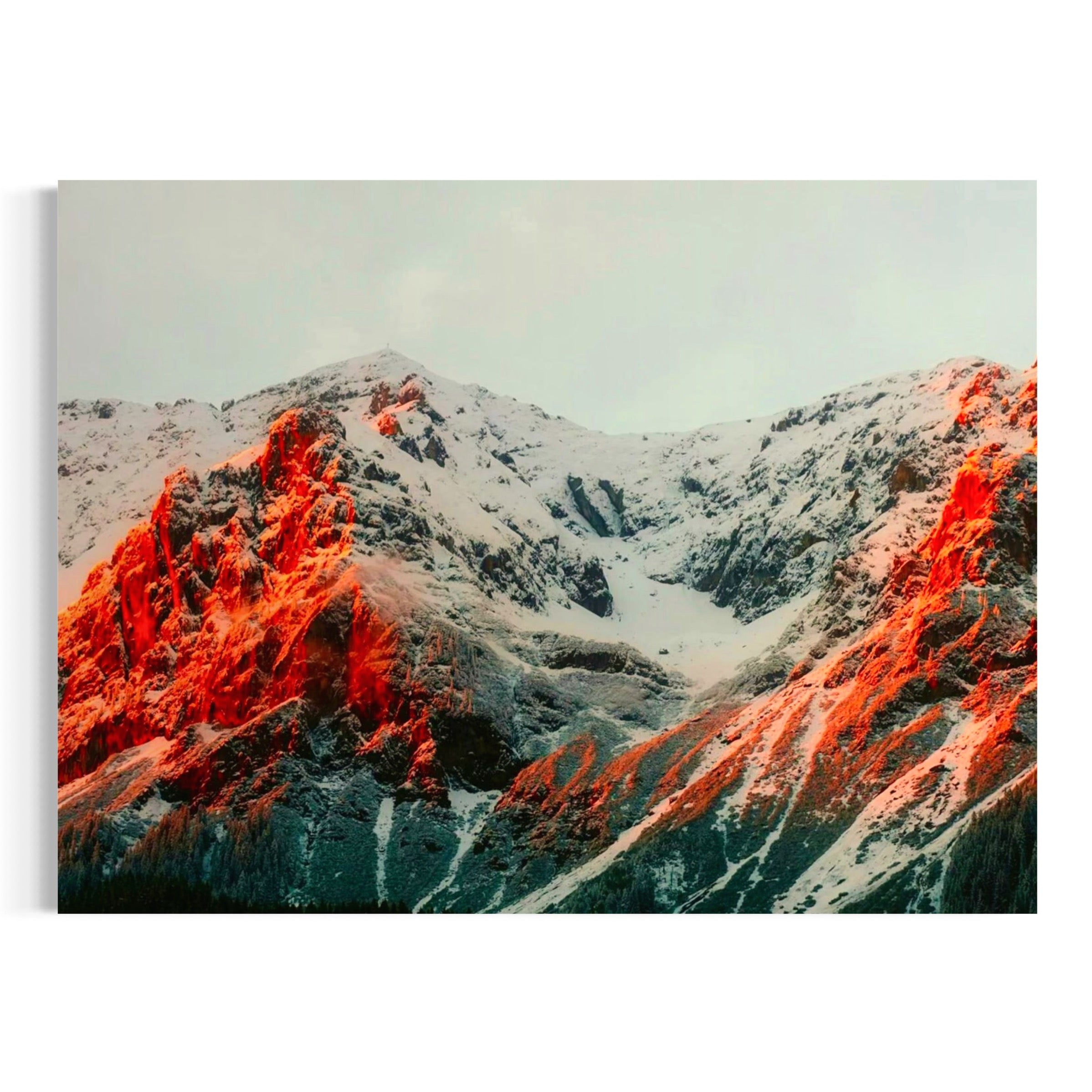 Fire on the Mountain - Moderno Wall Art Wall Art