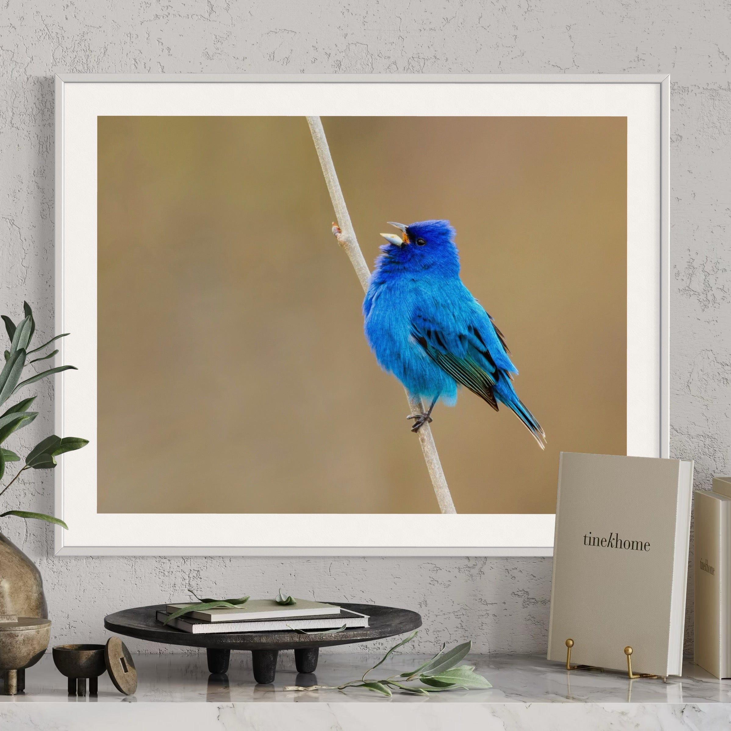 Indigo Perch - Moderno Wall Art Wall Art