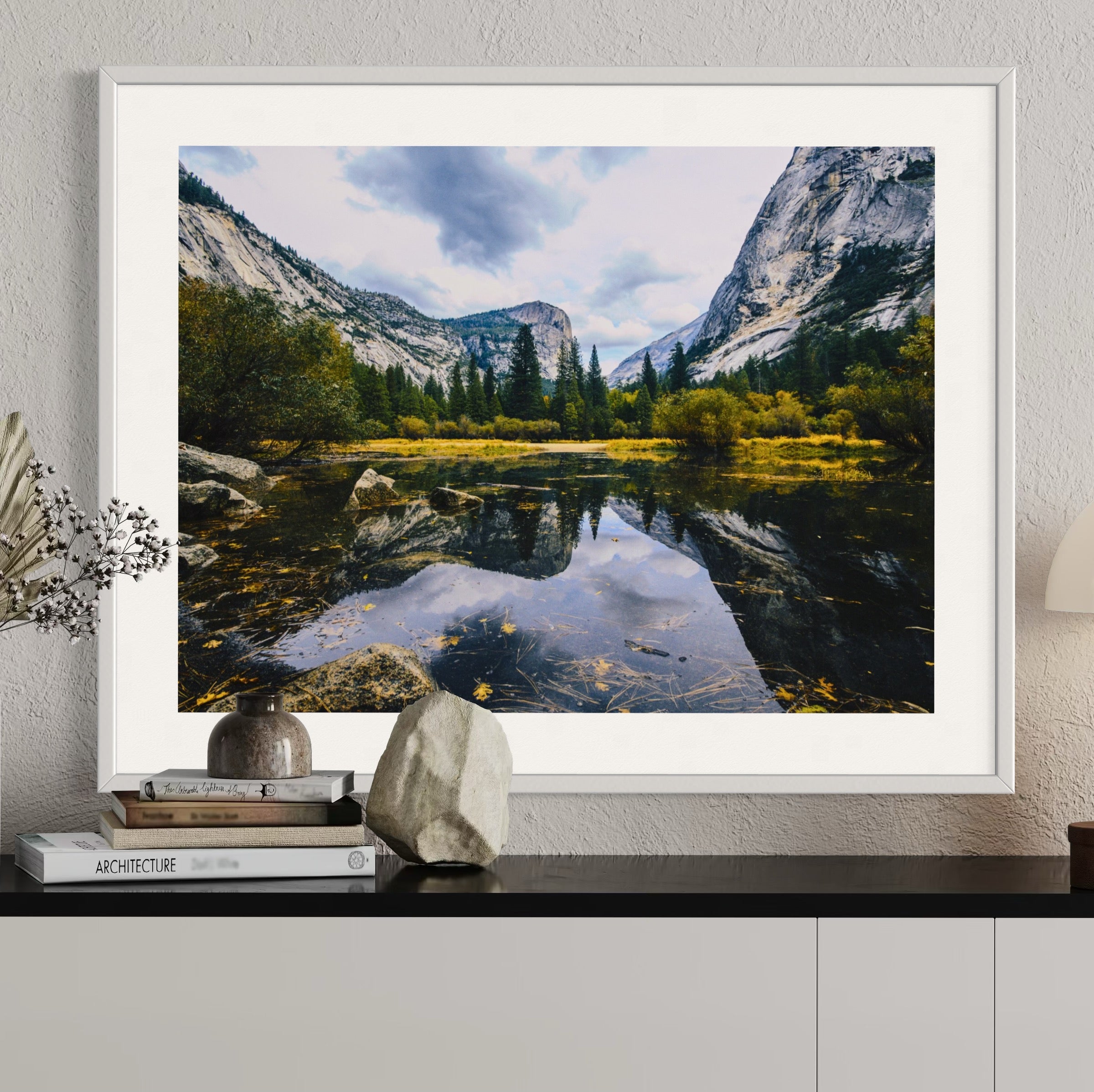 Nature's Reflection - Moderno Wall Art Wall Art