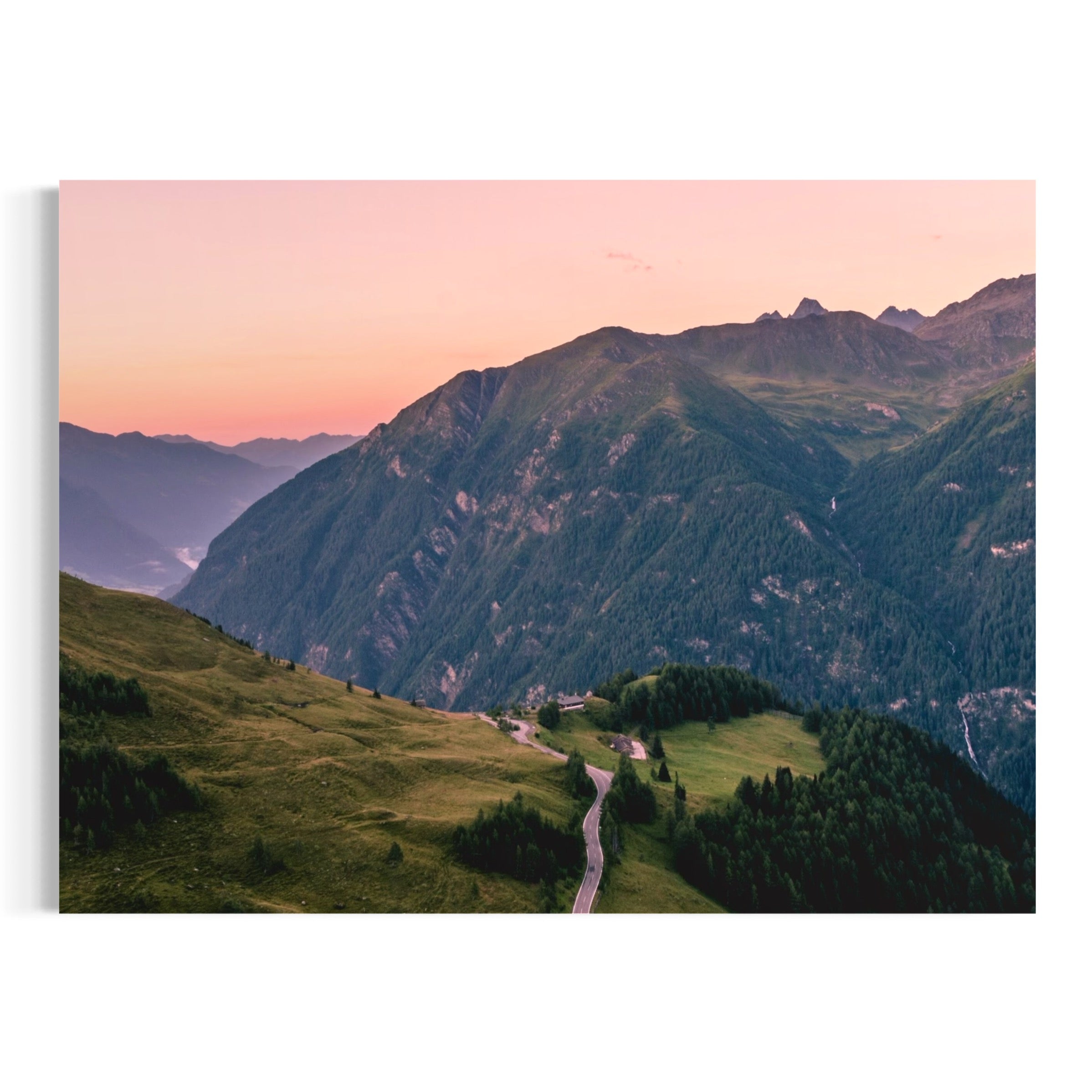 Austrian Alps Roadtrip - Moderno Wall Art Wall Art