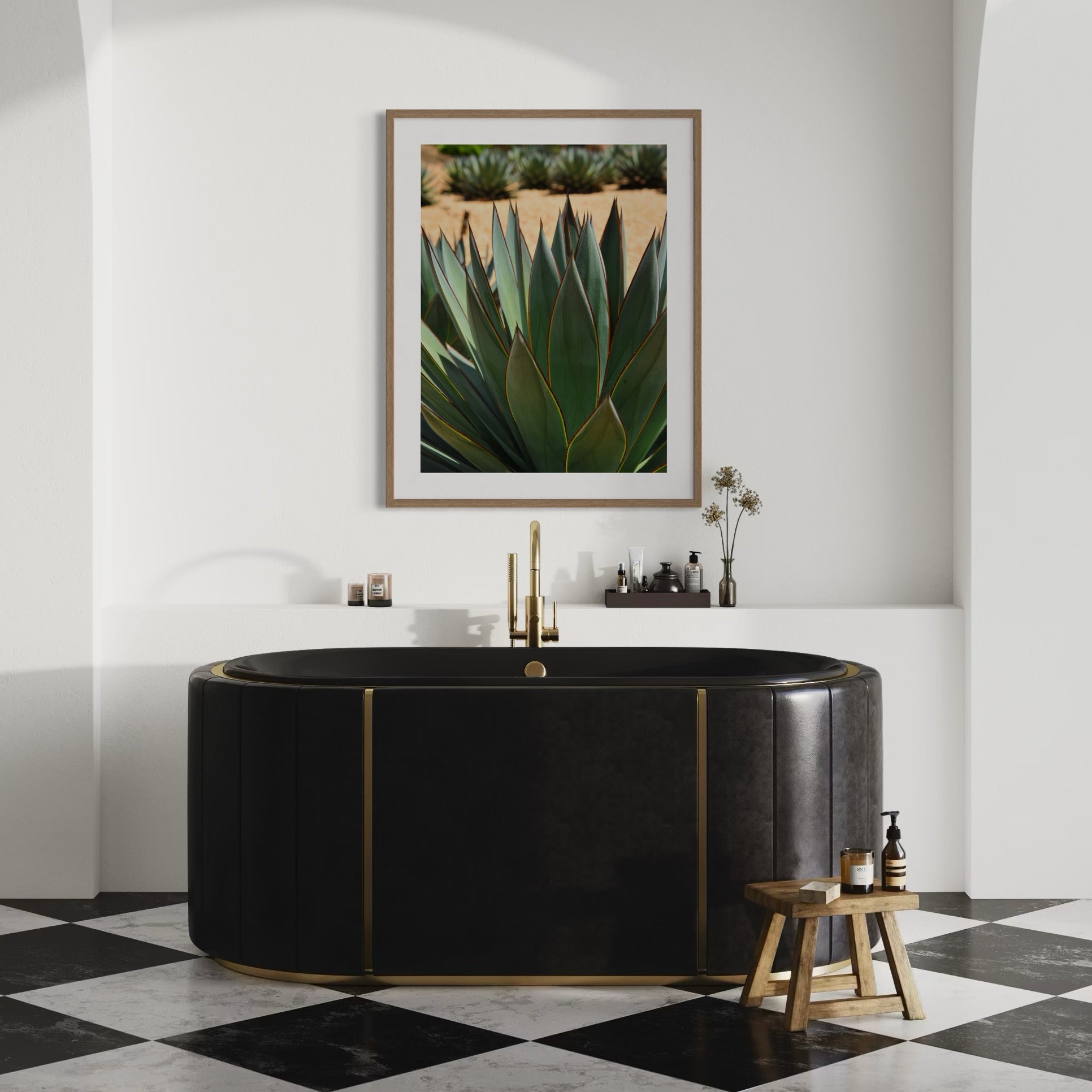 Desert Agave - Moderno Wall Art Wall Art