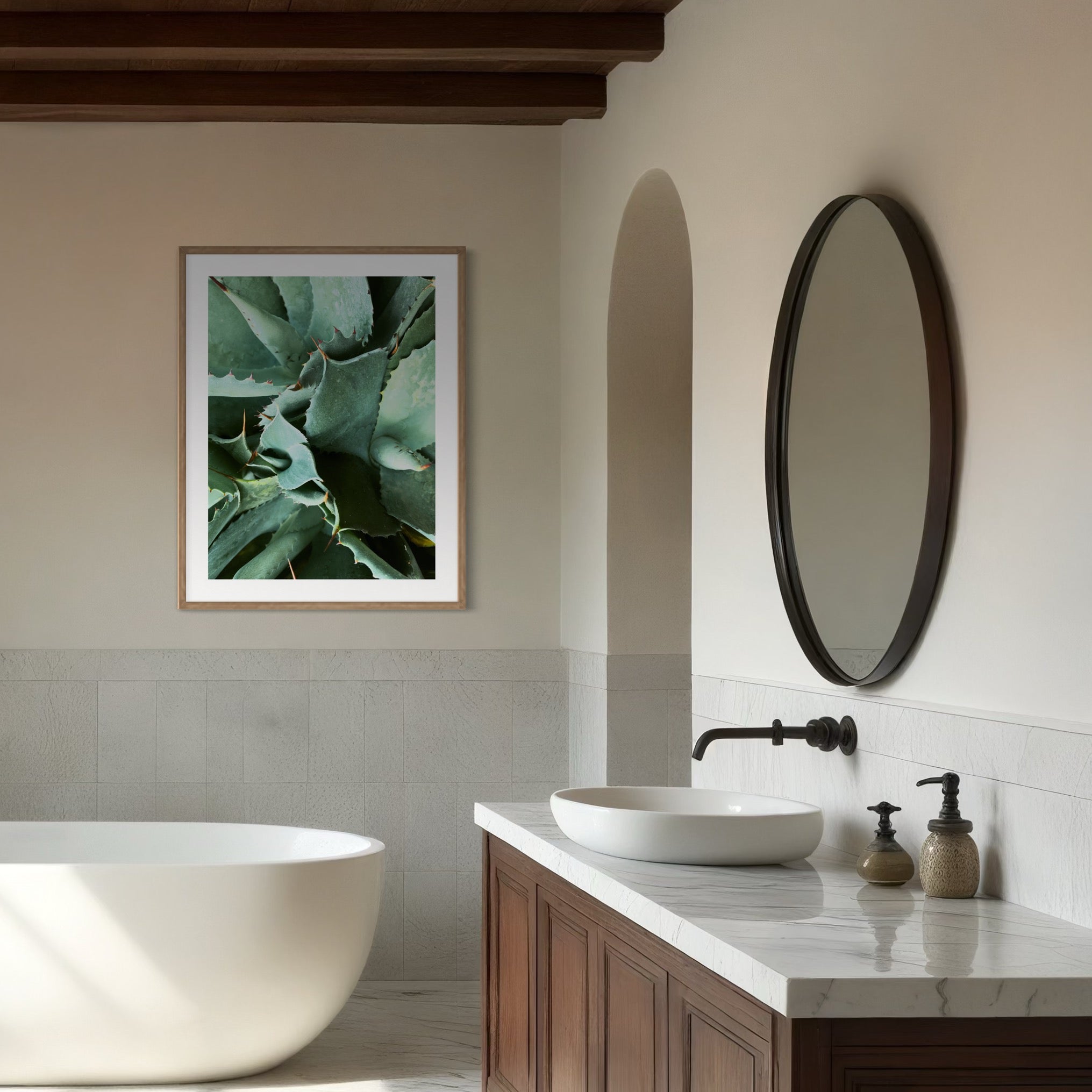 Agave in Detail - Moderno Wall Art Wall Art