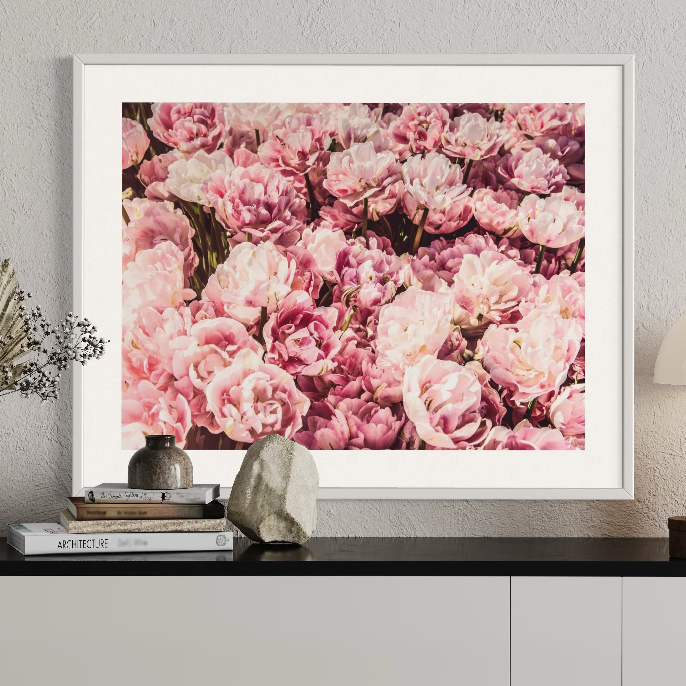 Pink Abundance - Moderno Wall Art Wall Art