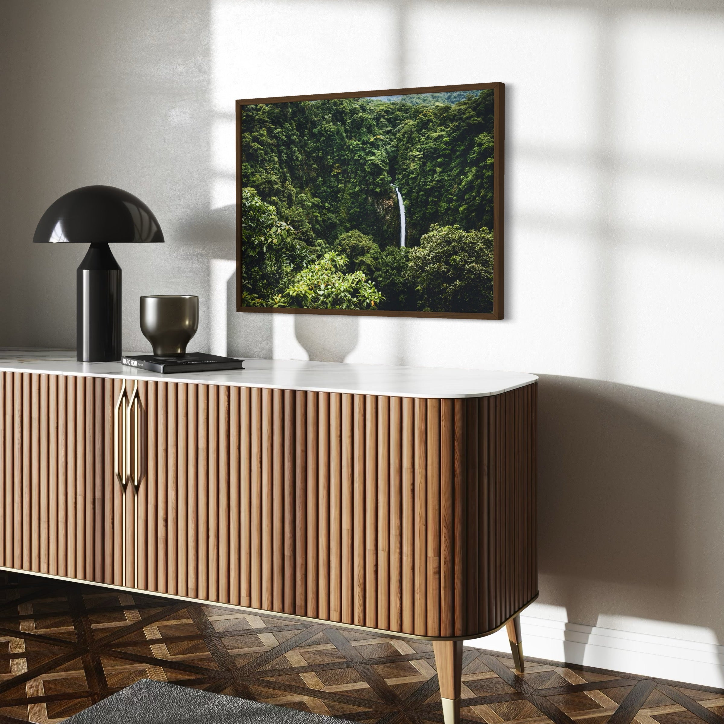 Tropical Veil - Moderno Wall Art Wall Art