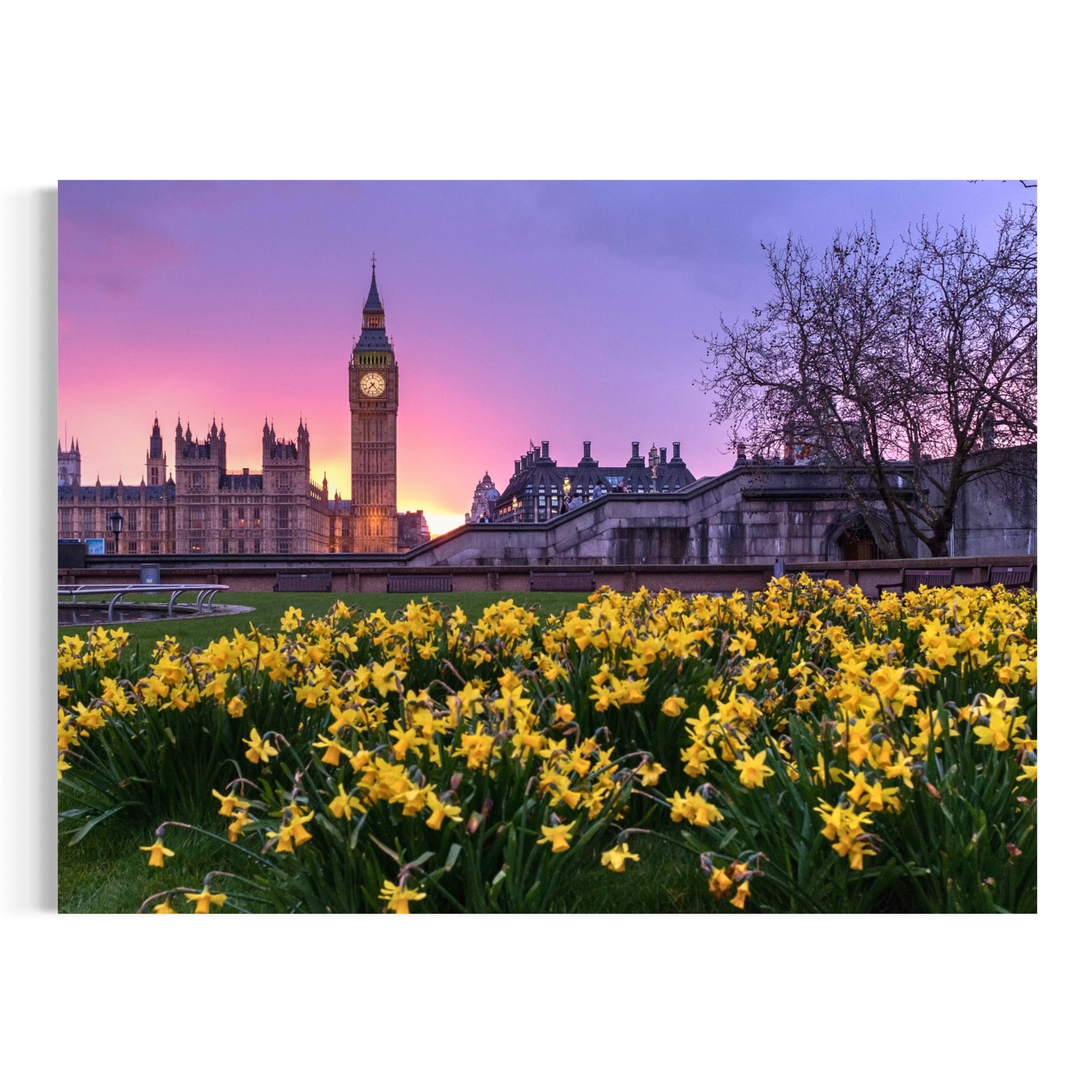 Evening Over Westminster - Moderno Wall Art Wall Art