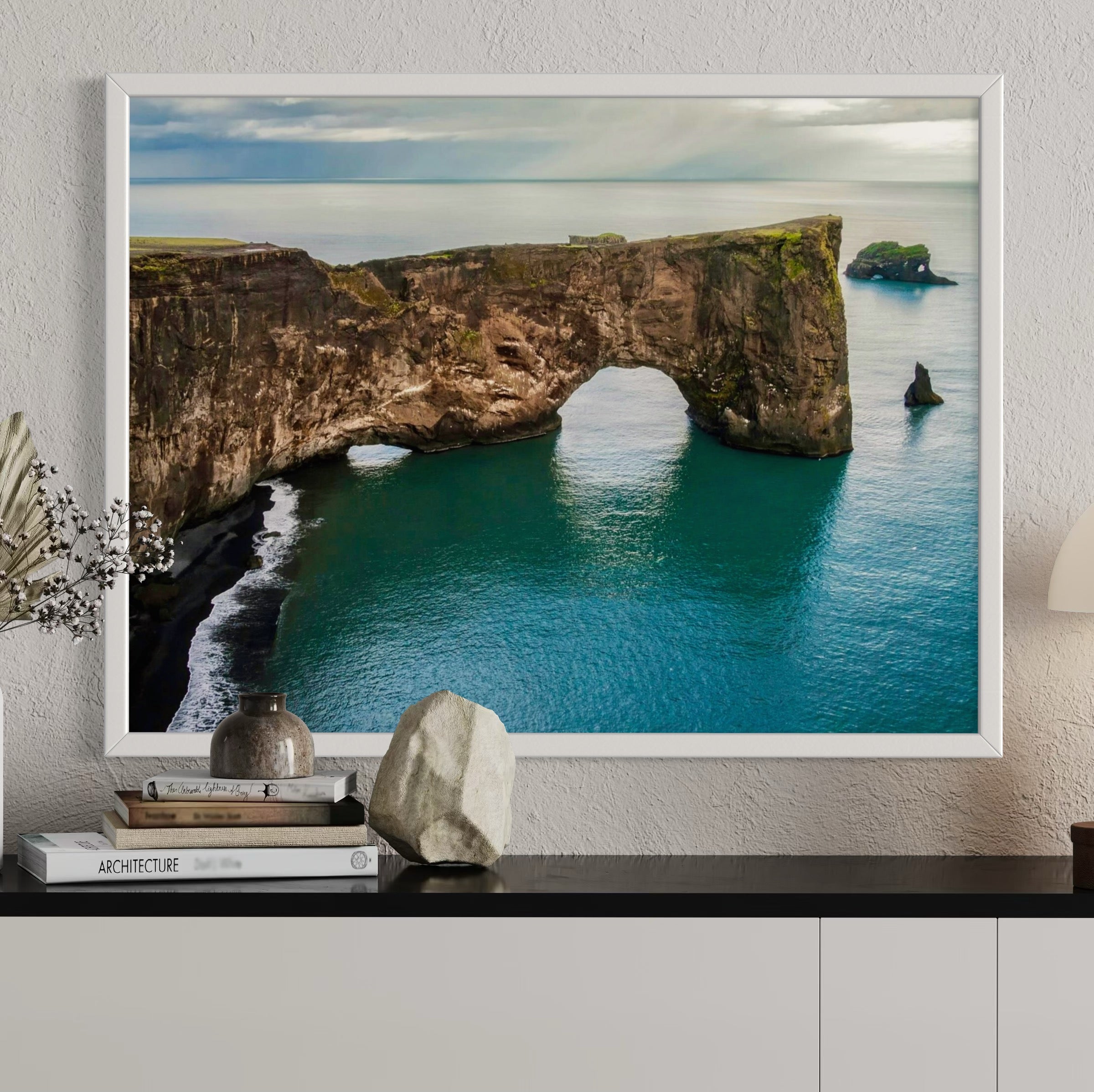 Dyrhólaey Seascape - Moderno Wall Art Wall Art