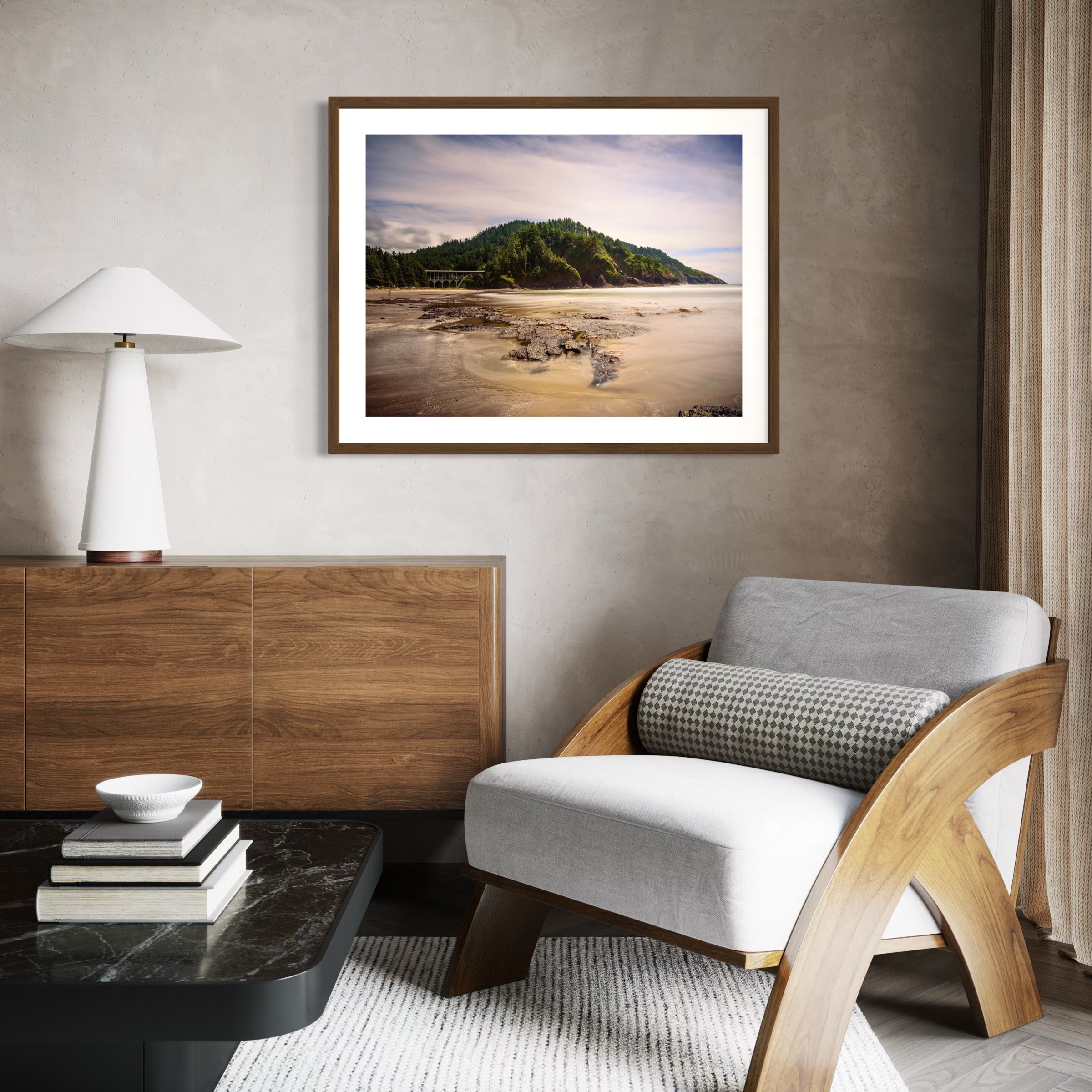Coastal Stillness - Moderno Wall Art Wall Art