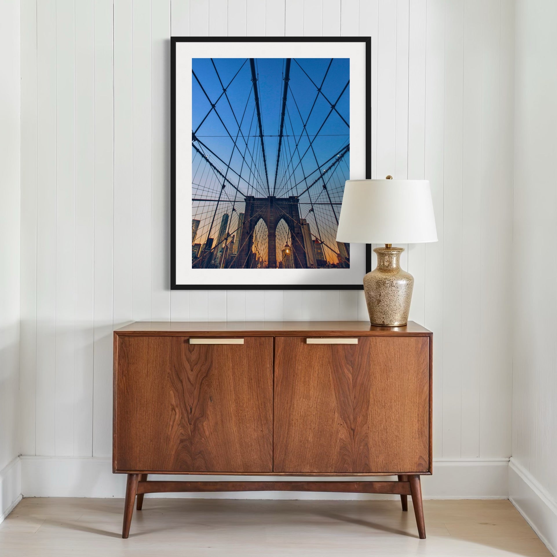Brooklyn Bridge - Moderno Wall Art Wall Art