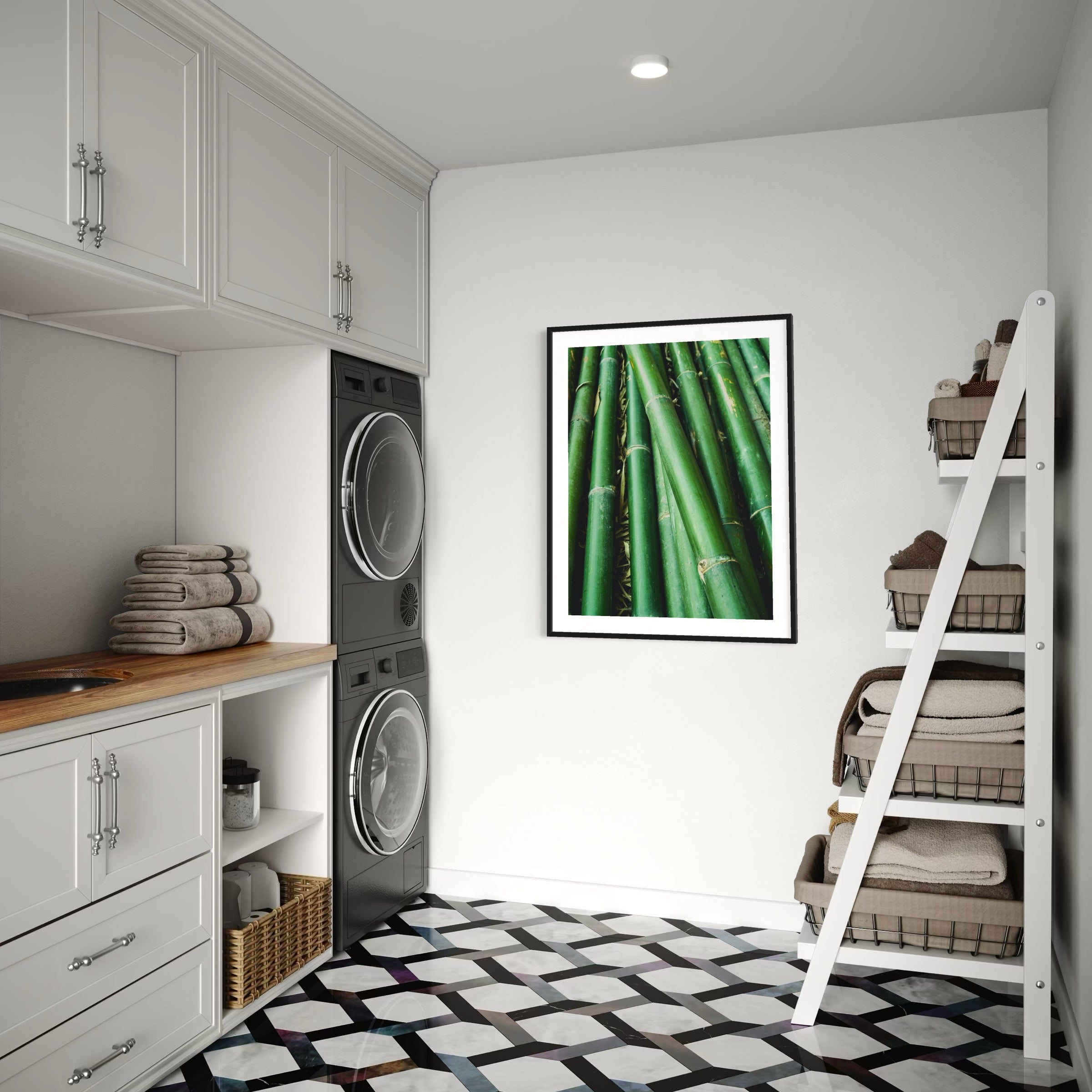 Bamboo Stalks - Moderno Wall Art Wall Art