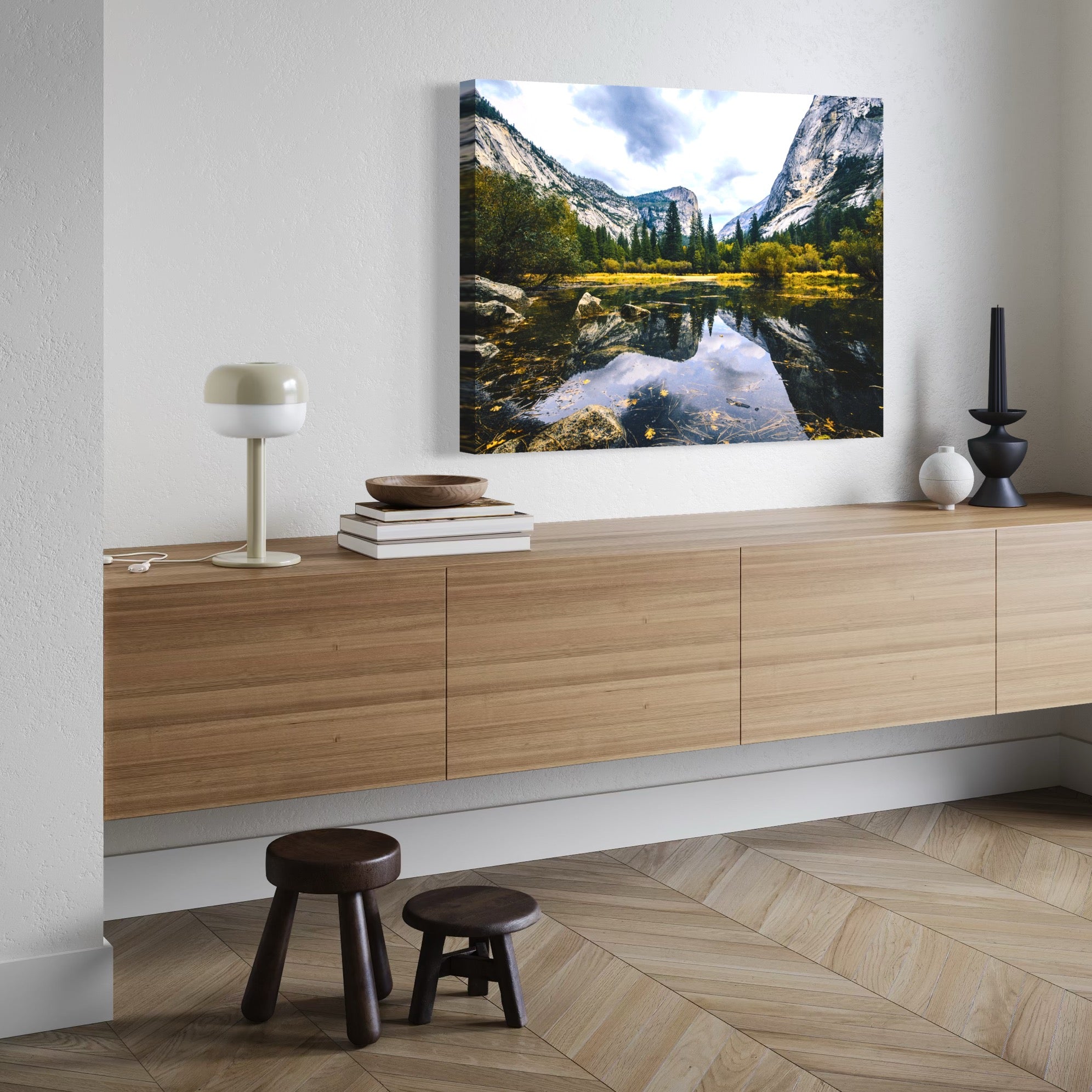Nature's Reflection - Moderno Wall Art Wall Art