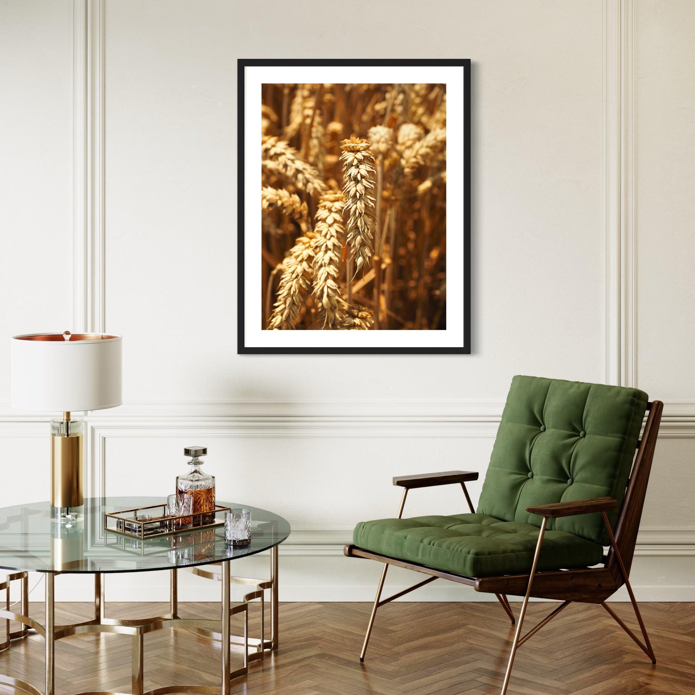 Field of Gold - Moderno Wall Art Wall Art