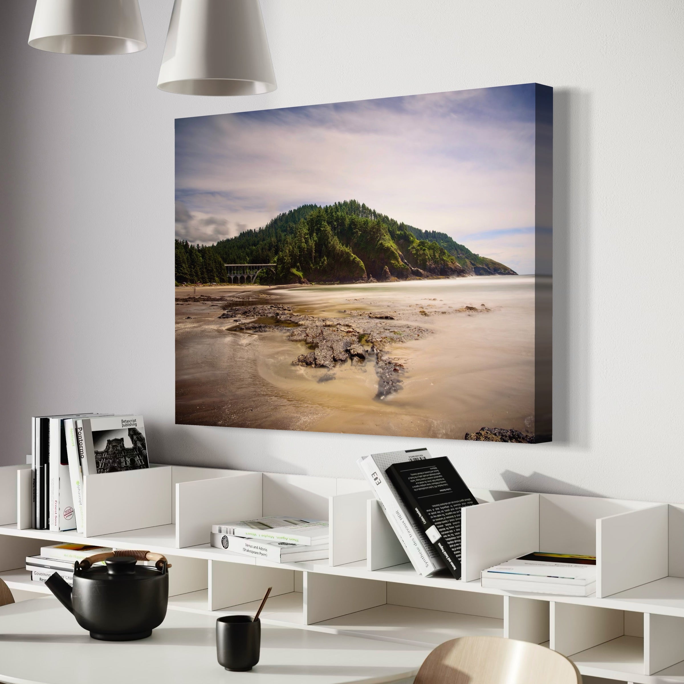 Coastal Stillness - Moderno Wall Art Wall Art