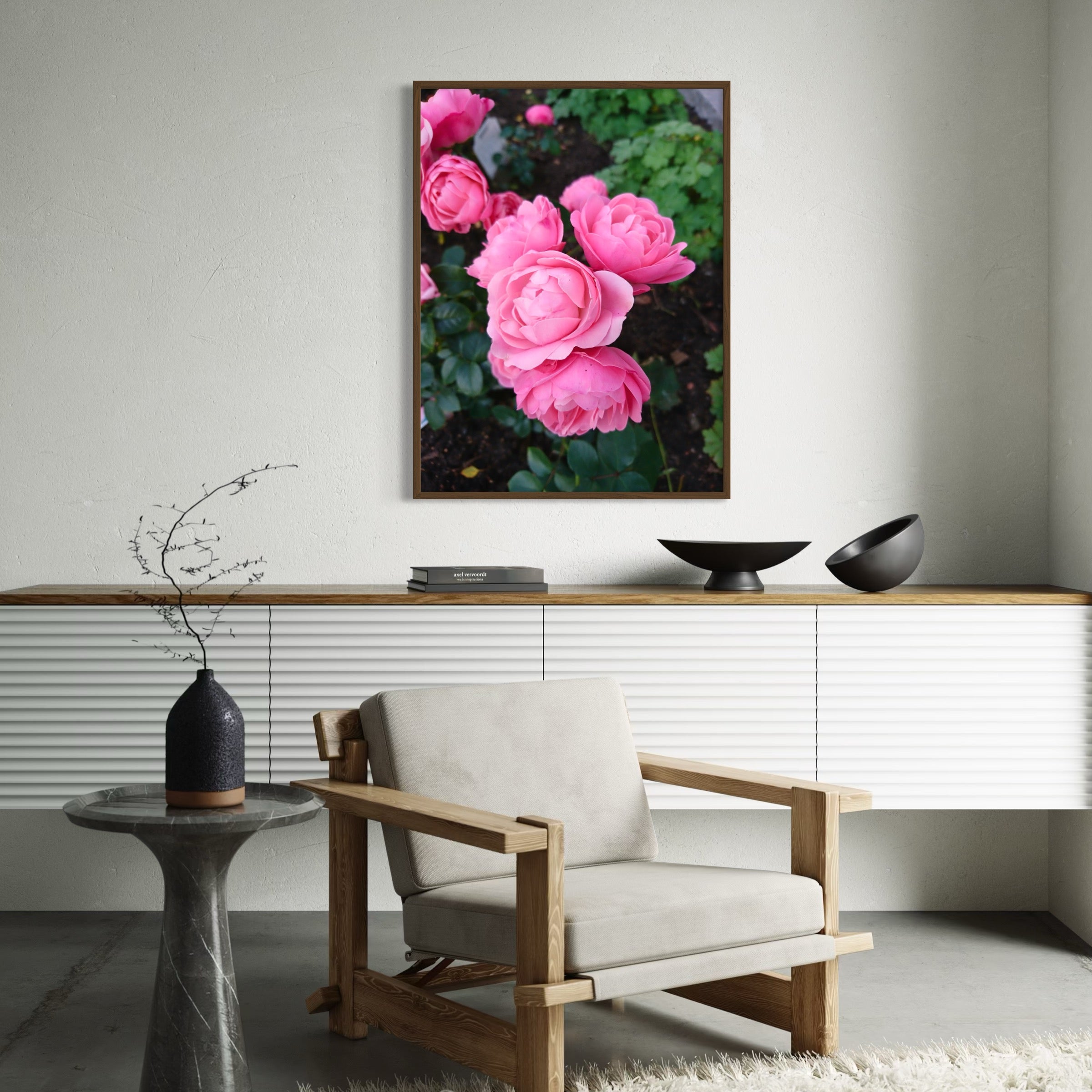 Floral Grace - Moderno Wall Art Wall Art