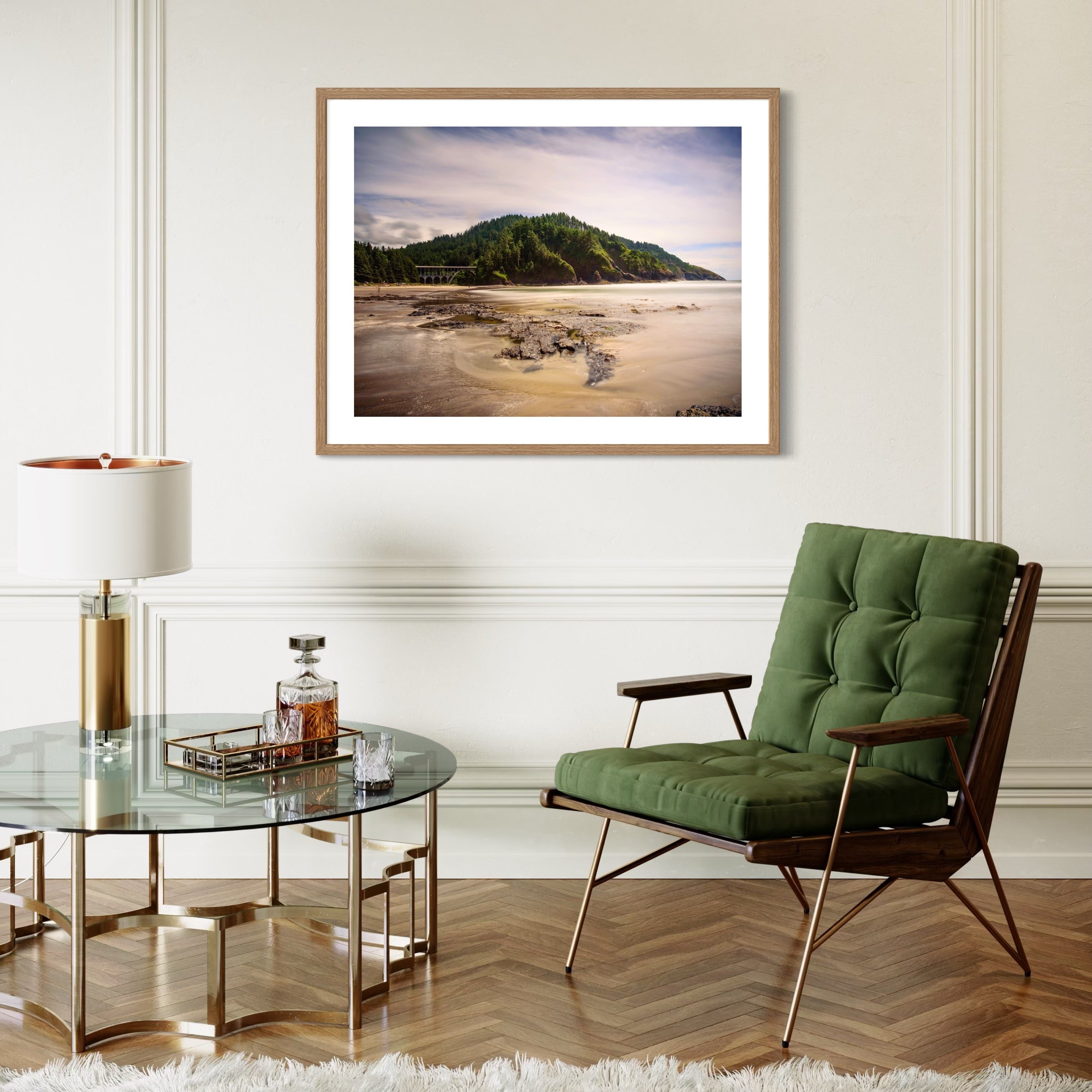 Coastal Stillness - Moderno Wall Art Wall Art