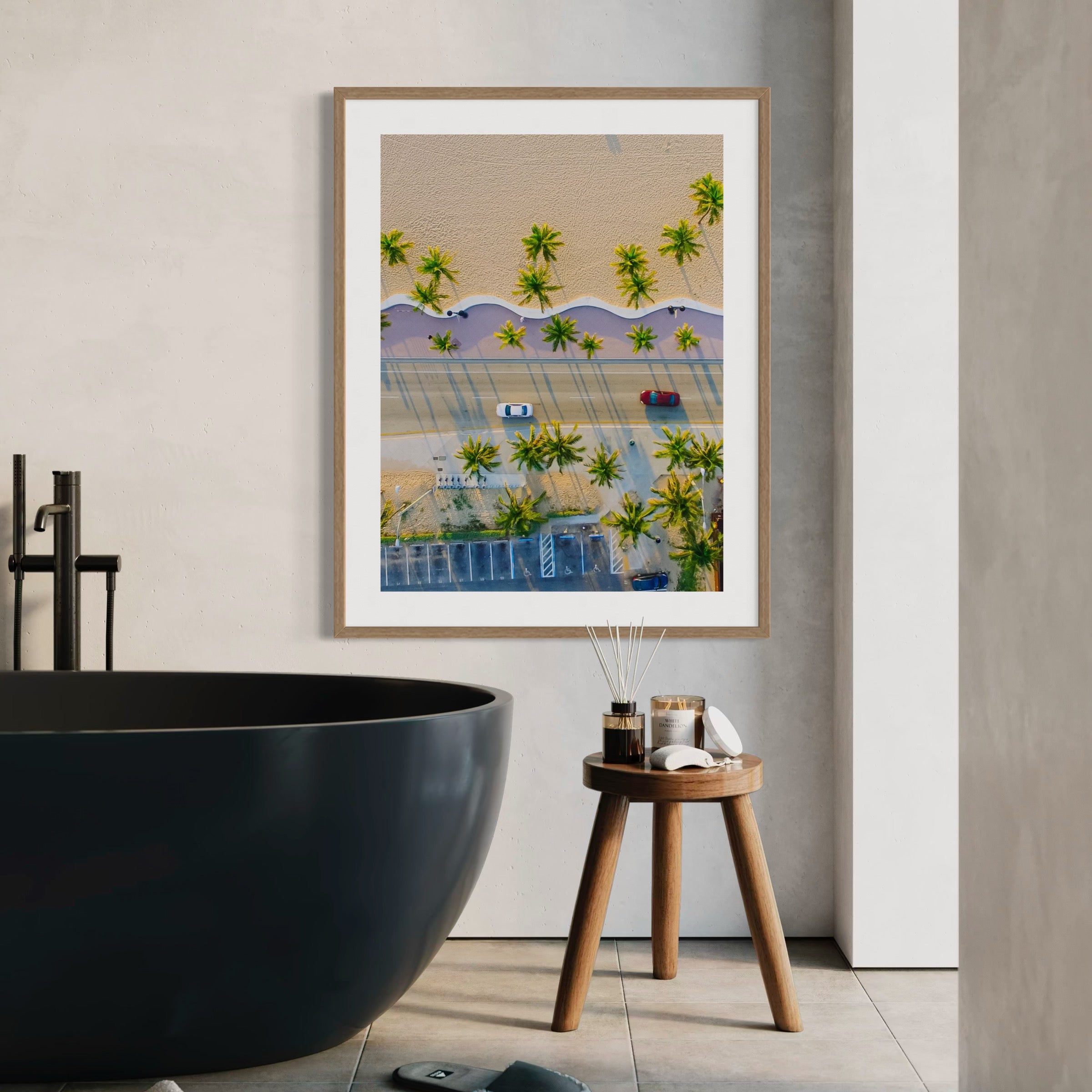 Shoreside Sunrise - Moderno Wall Art Wall Art